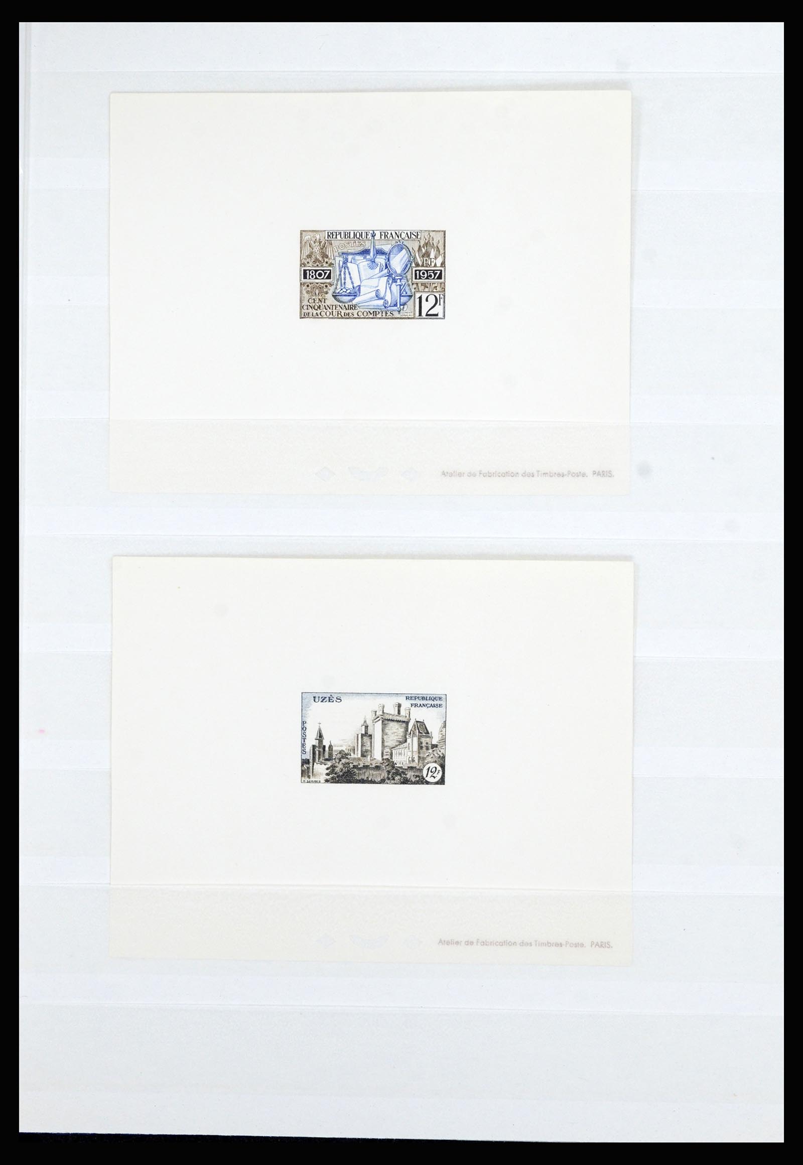 36819 009 - Postzegelverzameling 36819 Frankrijk.