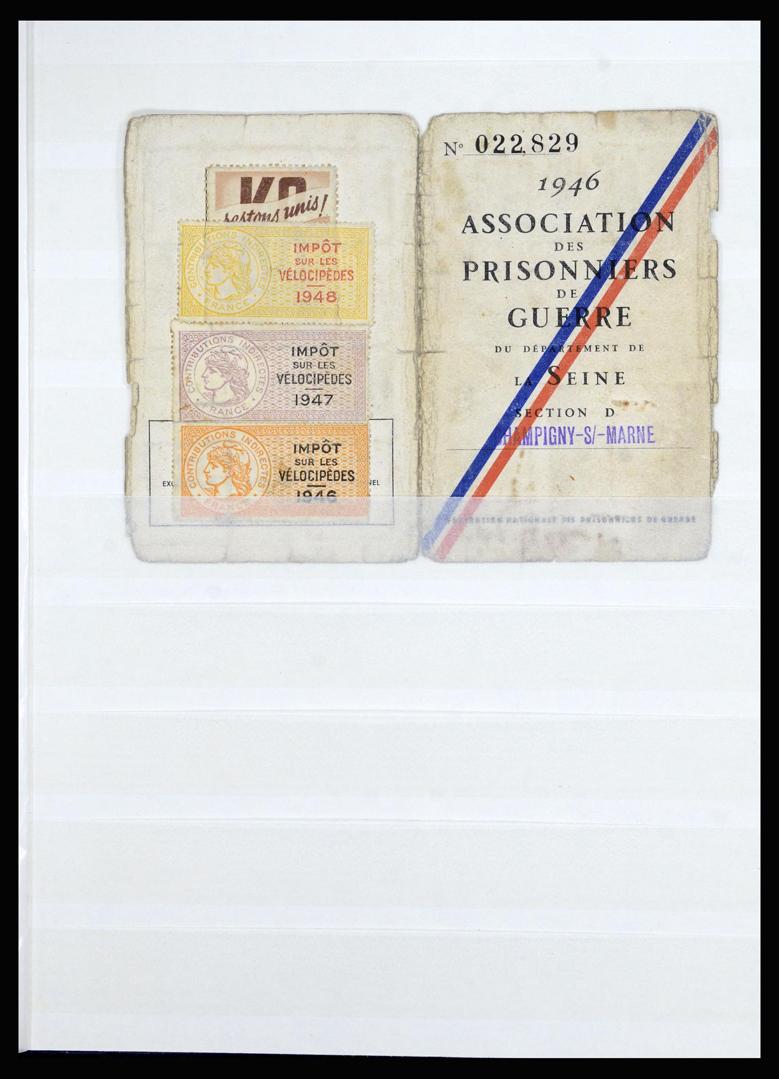 36819 011 - Postzegelverzameling 36819 Frankrijk.