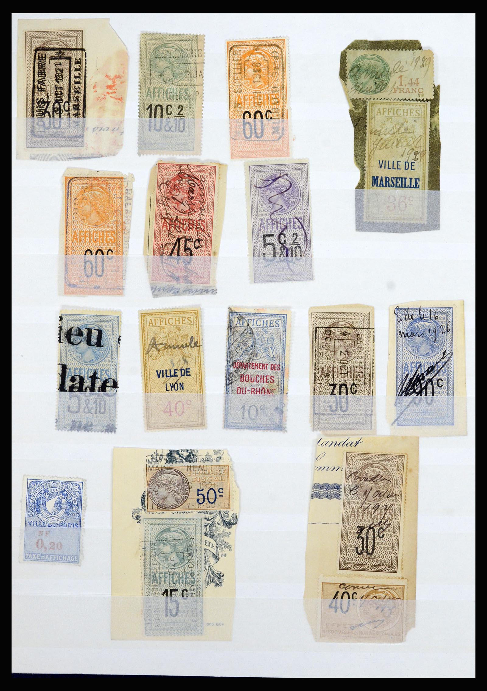 36819 013 - Postzegelverzameling 36819 Frankrijk.