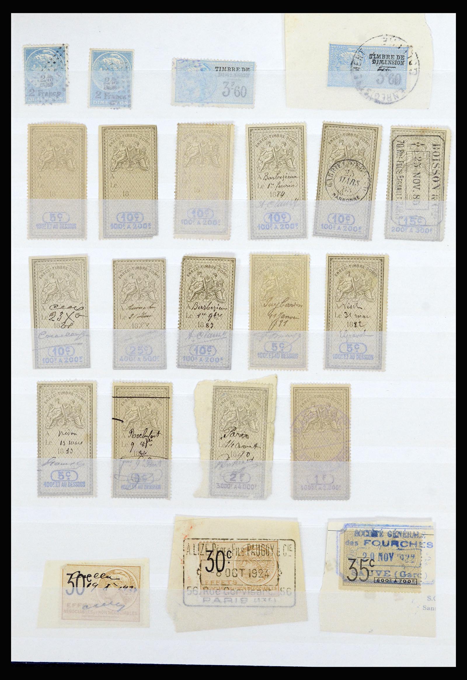 36819 014 - Postzegelverzameling 36819 Frankrijk.