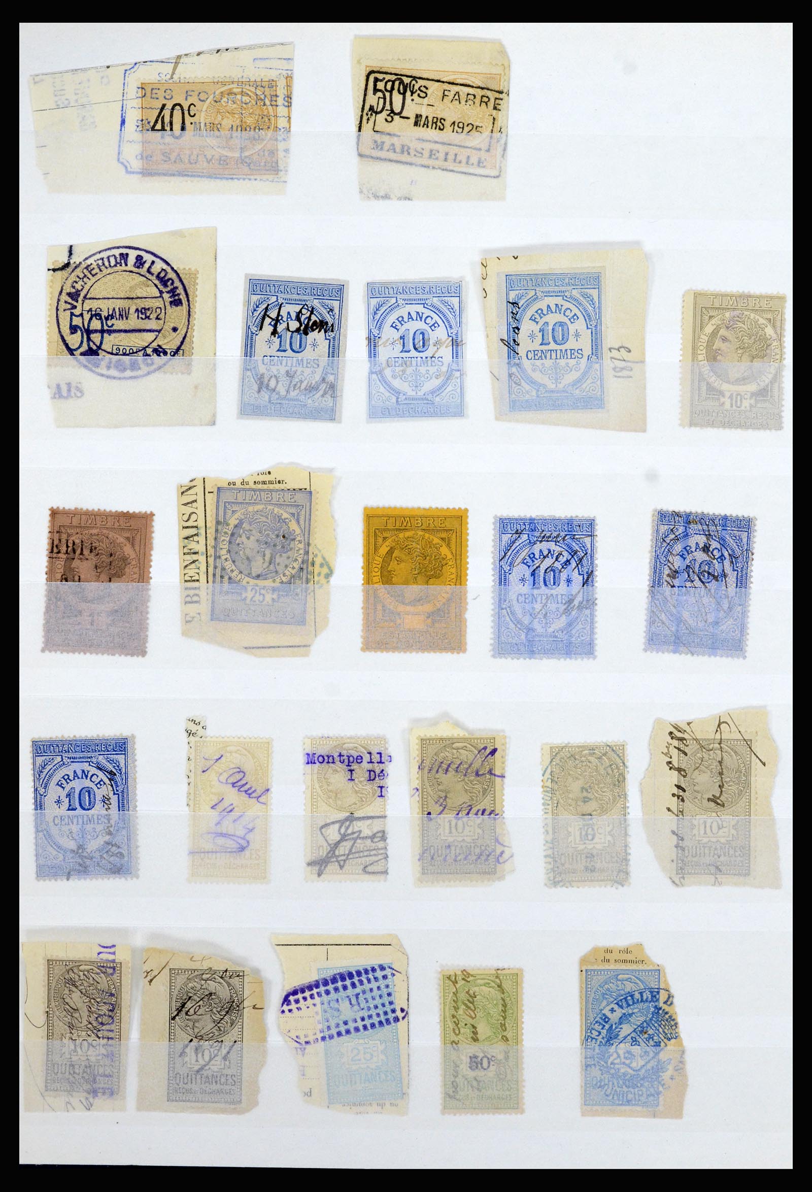 36819 015 - Postzegelverzameling 36819 Frankrijk.