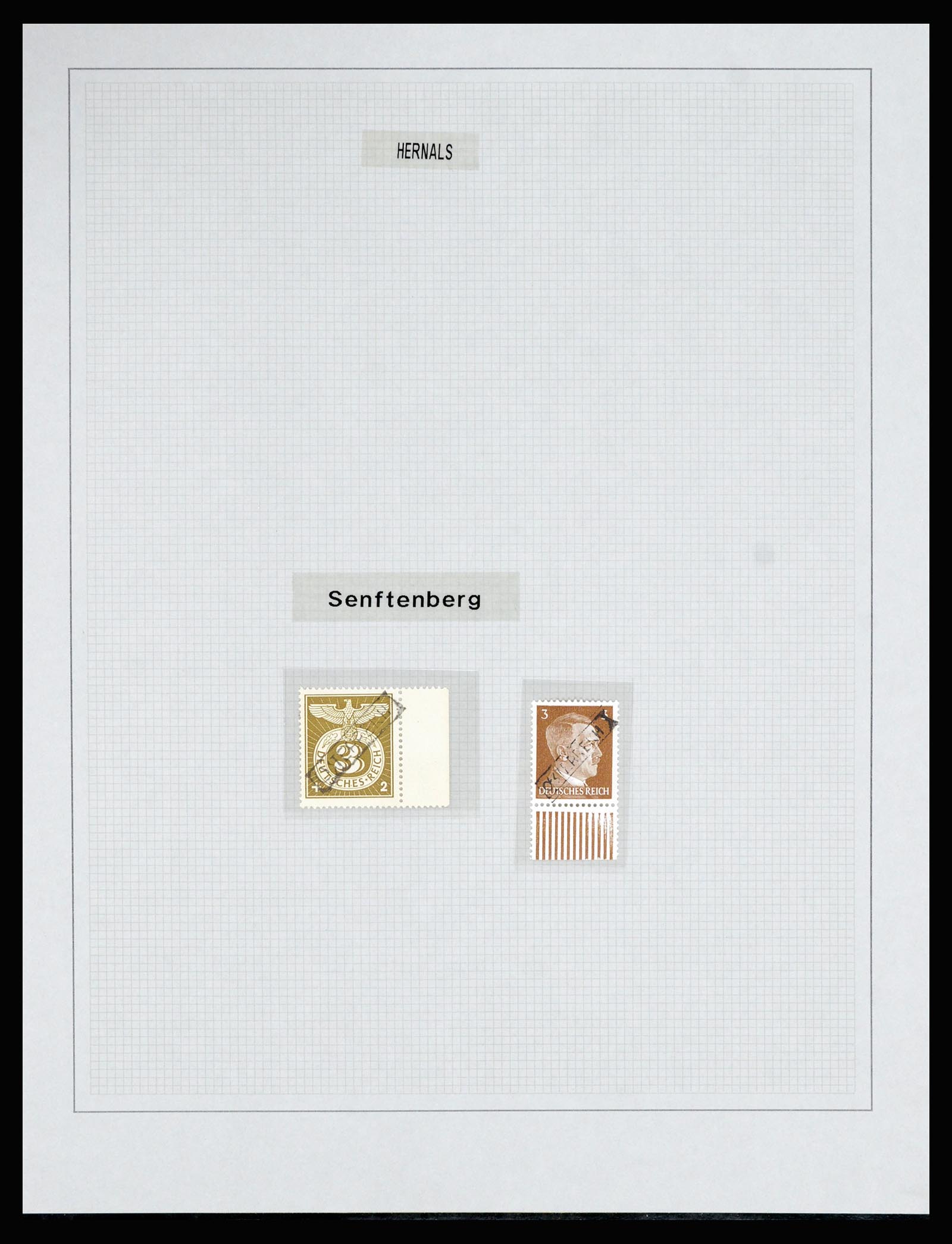 36820 024 - Postzegelverzameling 36820 Oostenrijk lokaaluitgaven 1945.