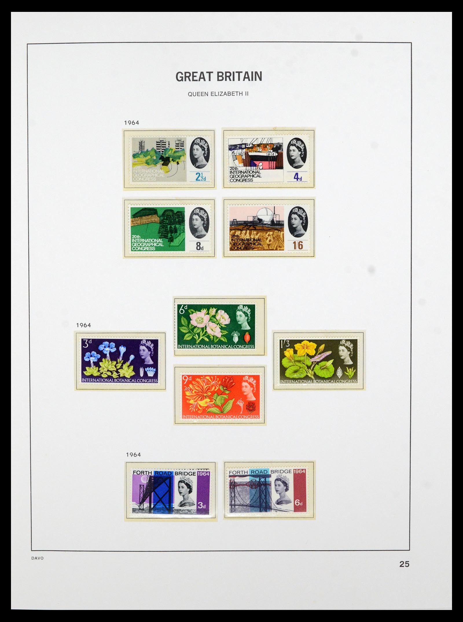 36821 024 - Postzegelverzameling 36821 Engeland 1856-1970.