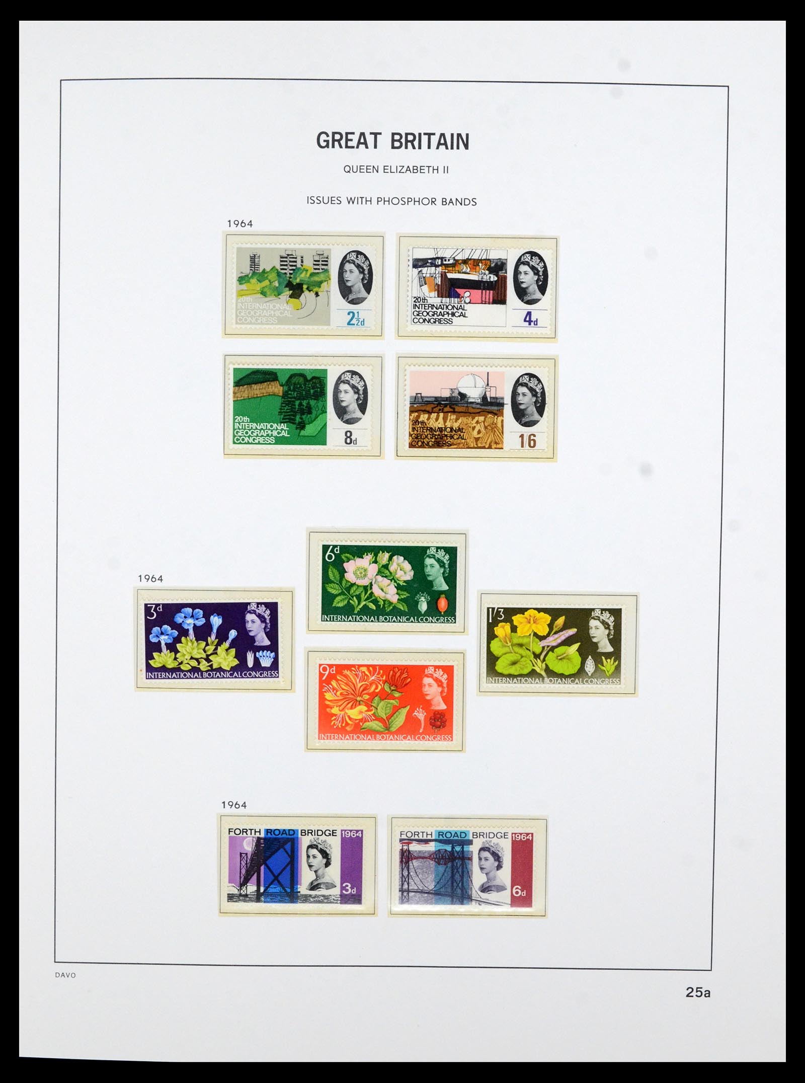 36821 025 - Stamp collection 36821 Great Britain 1856-1970.