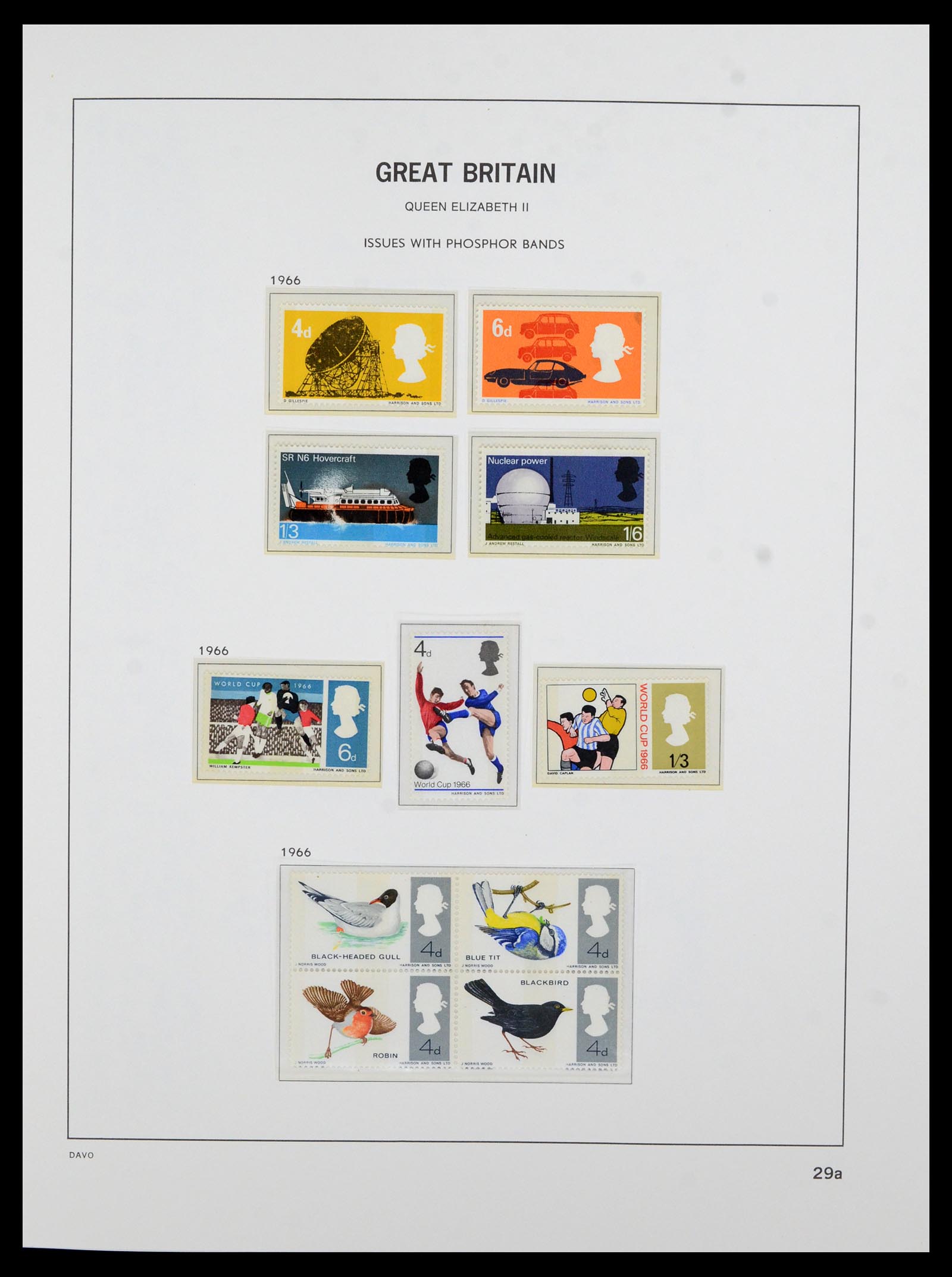 36821 033 - Postzegelverzameling 36821 Engeland 1856-1970.