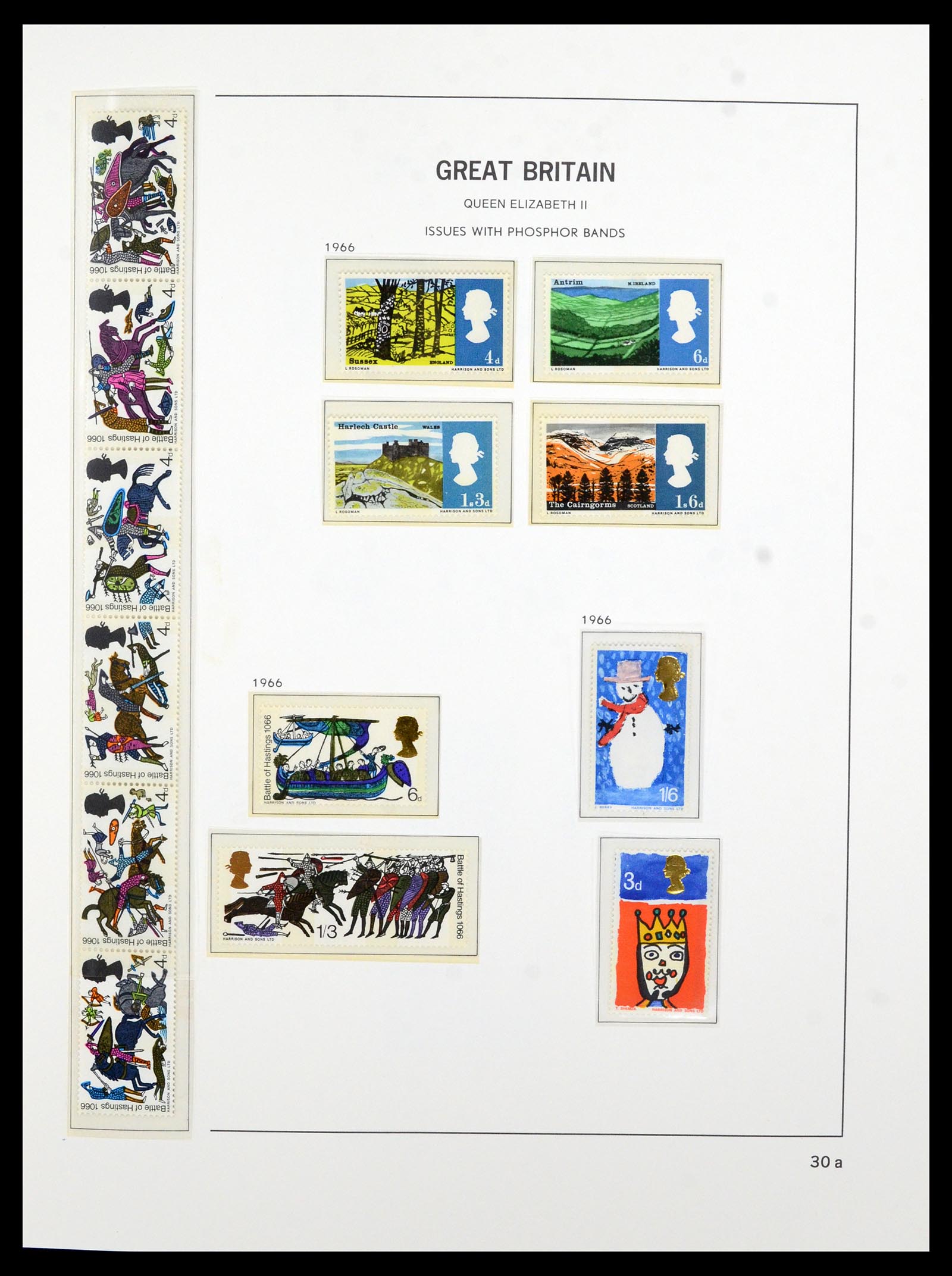 36821 035 - Postzegelverzameling 36821 Engeland 1856-1970.