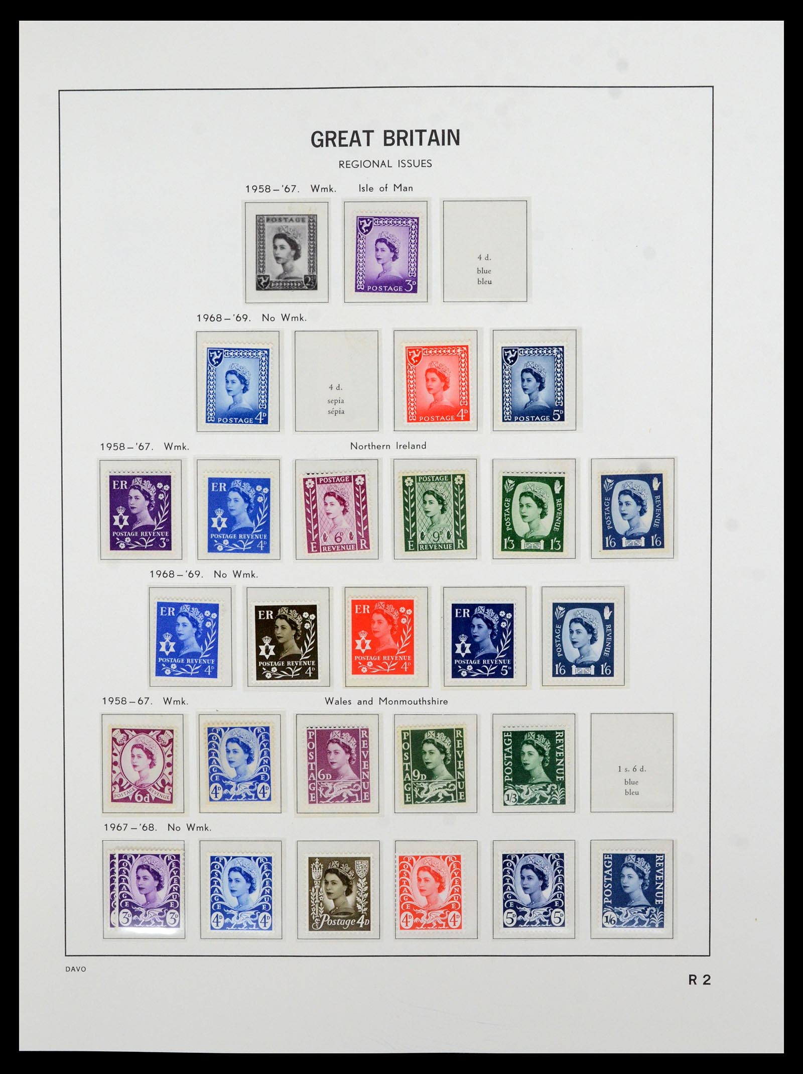 36821 049 - Stamp collection 36821 Great Britain 1856-1970.