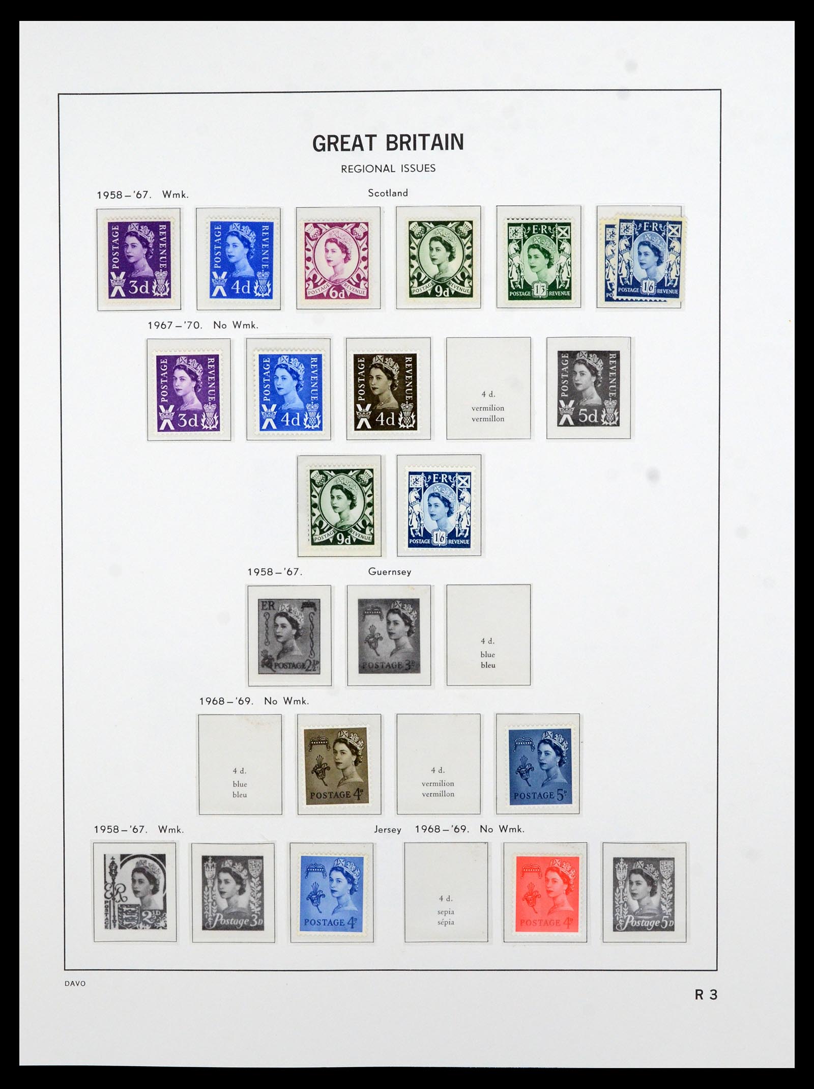 36821 050 - Stamp collection 36821 Great Britain 1856-1970.