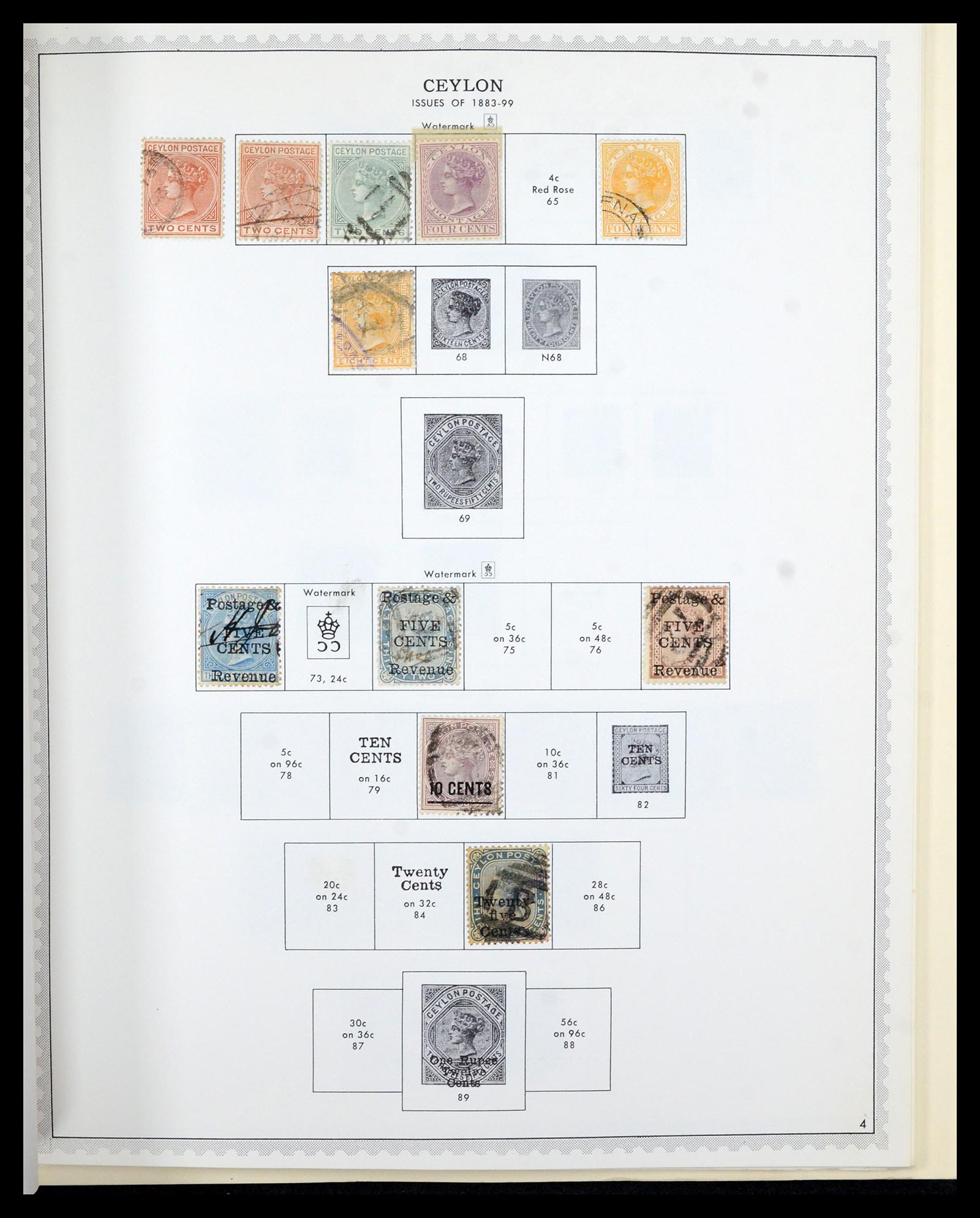 36822 017 - Stamp collection 36822 British colonies in Asia 1857-1970.