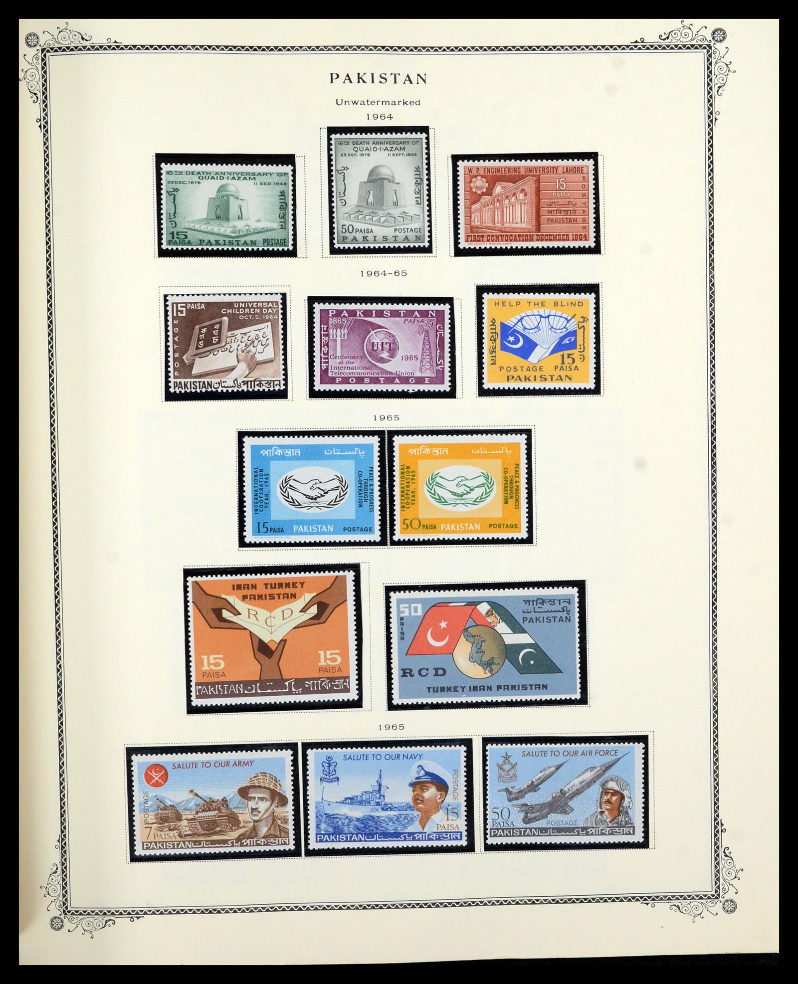 36822 049 - Postzegelverzameling 36822 Engelse koloniën in Azië 1857-1970.