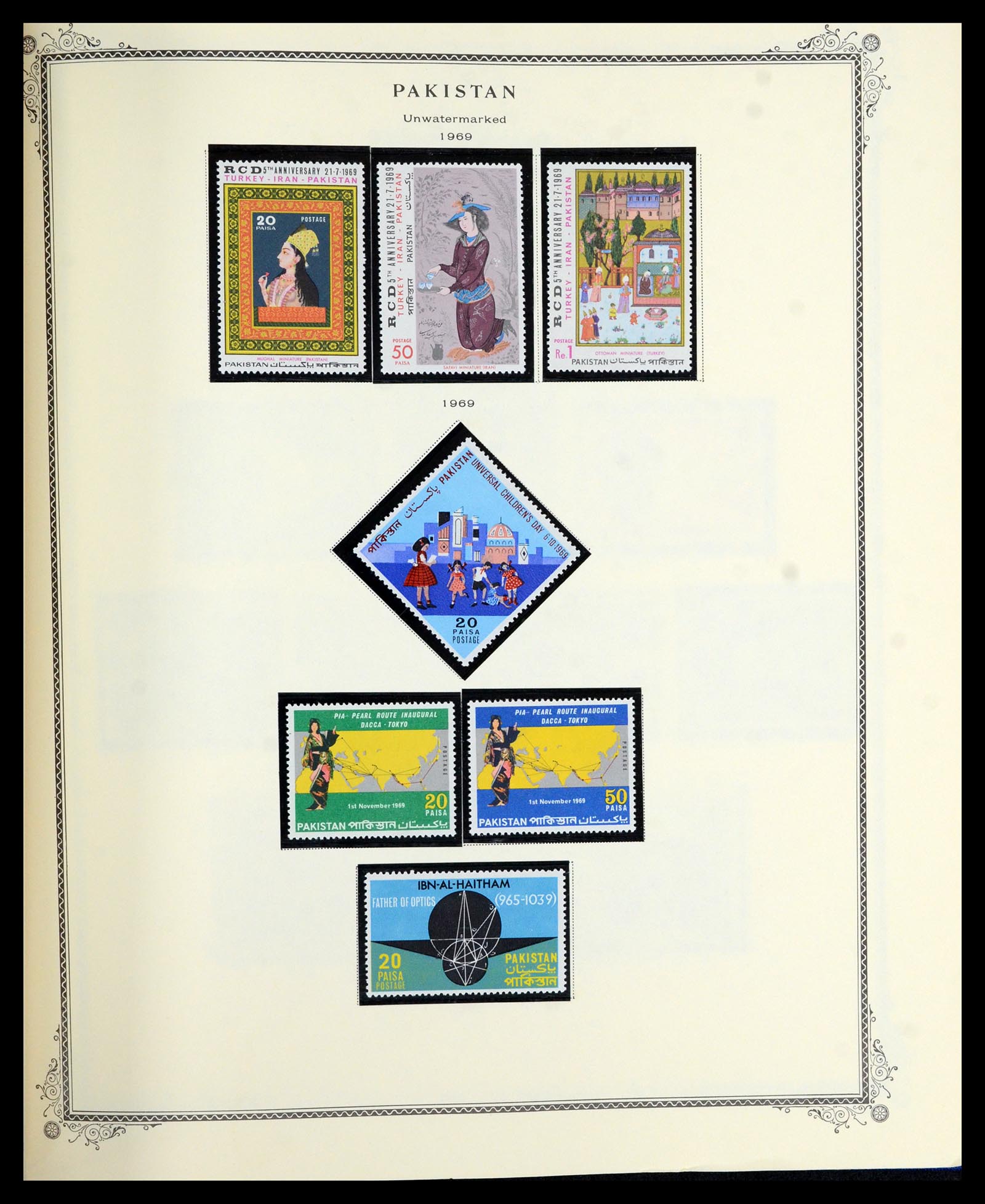 36822 055 - Postzegelverzameling 36822 Engelse koloniën in Azië 1857-1970.
