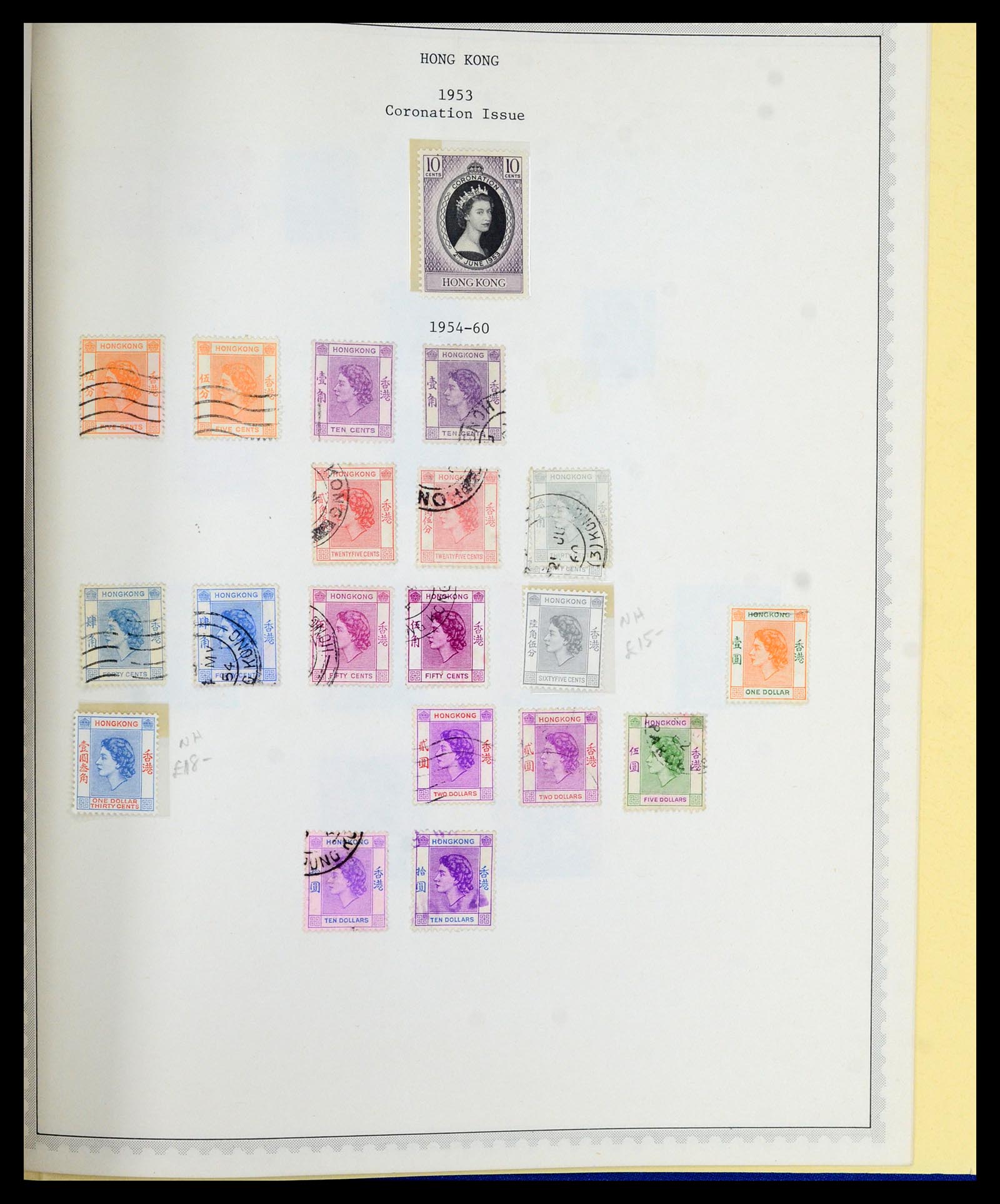 36822 067 - Stamp collection 36822 British colonies in Asia 1857-1970.