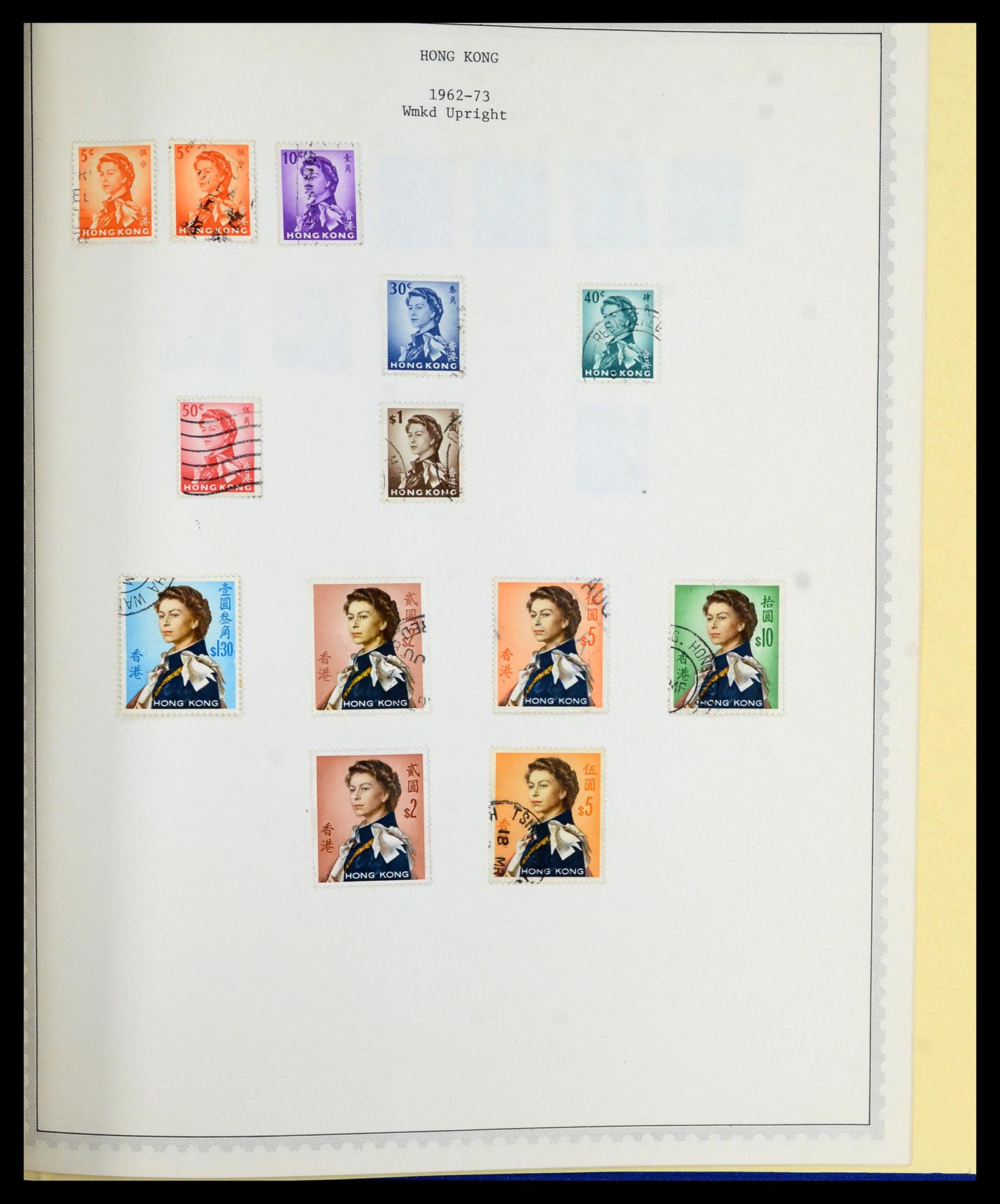 36822 068 - Postzegelverzameling 36822 Engelse koloniën in Azië 1857-1970.