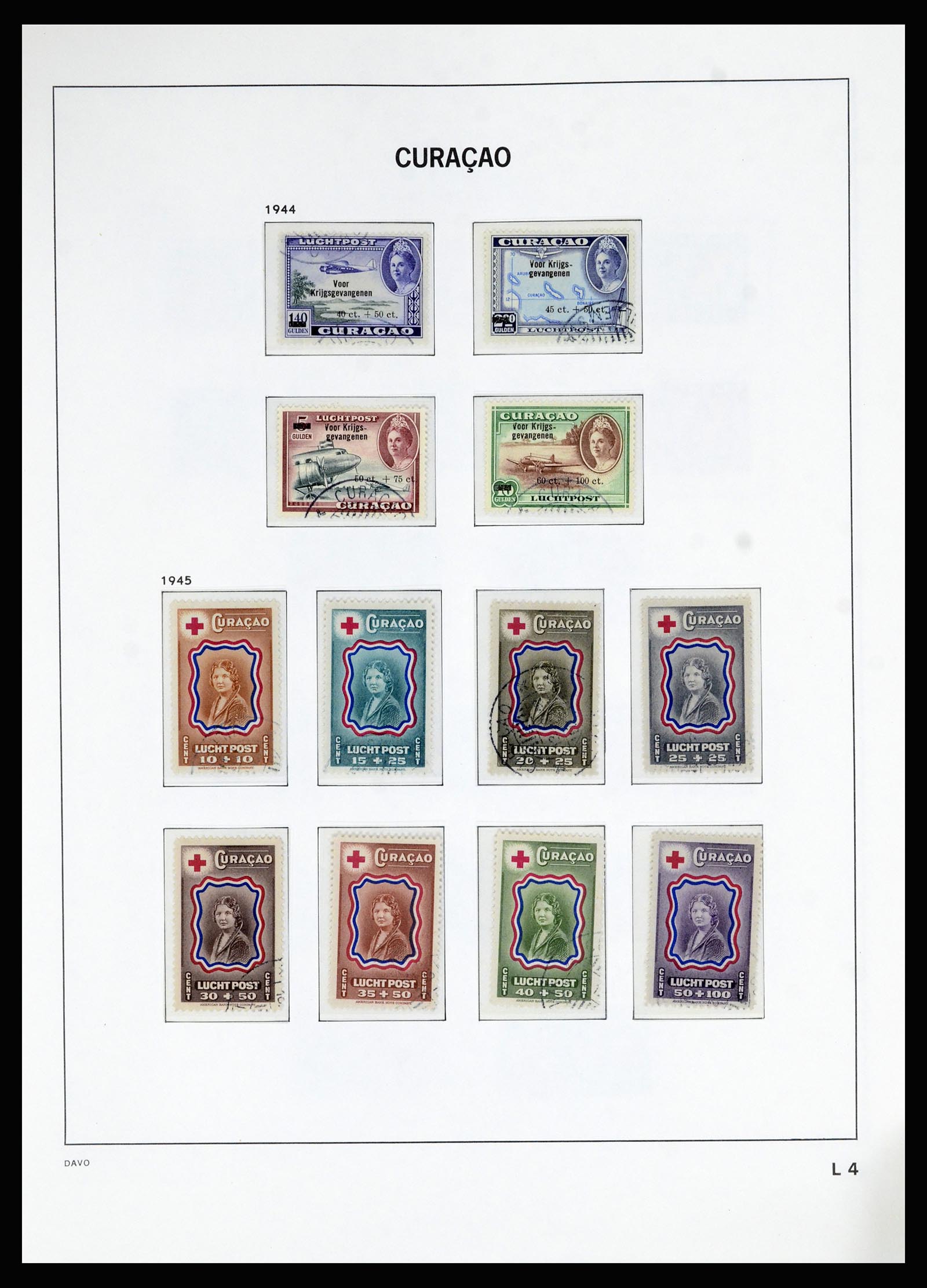 36823 018 - Postzegelverzameling 36823 Curaçao en Nederlandse Antillen  1873-1988
