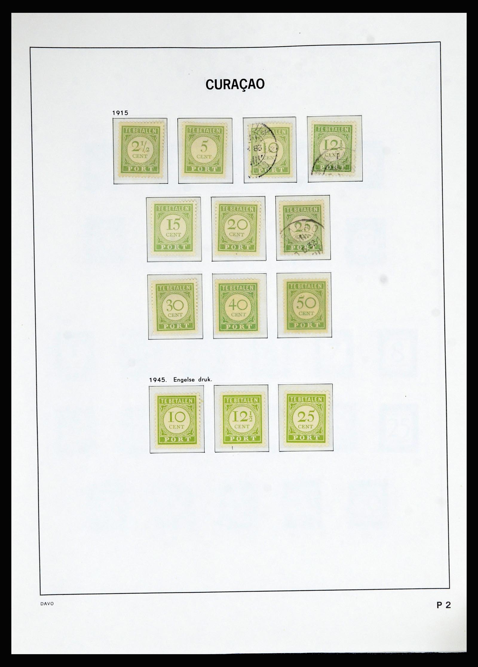 36823 022 - Stamp collection 36823 Curaçao and Netherlands Antilles  1873-1988.