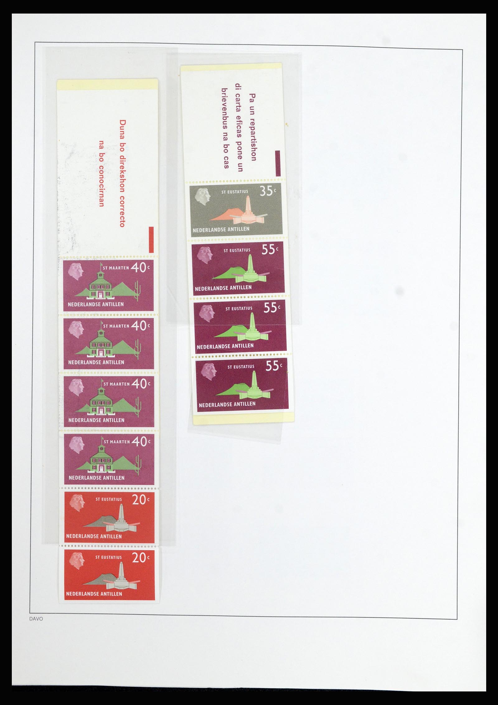 36823 054 - Postzegelverzameling 36823 Curaçao en Nederlandse Antillen  1873-1988