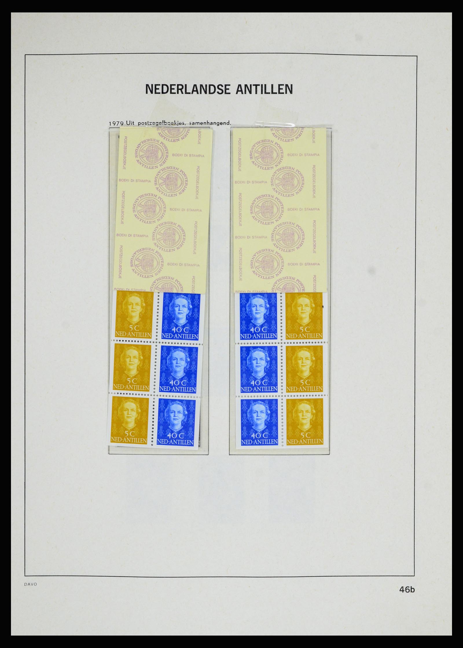 36823 064 - Postzegelverzameling 36823 Curaçao en Nederlandse Antillen  1873-1988