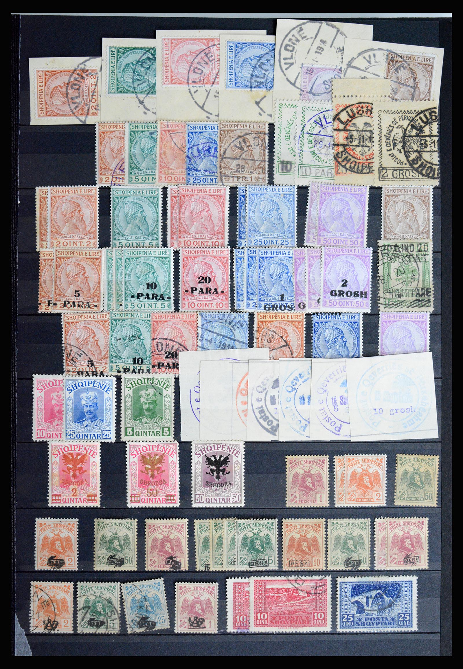 36824 001 - Postzegelverzameling 36824 Albanië 1913-2003.