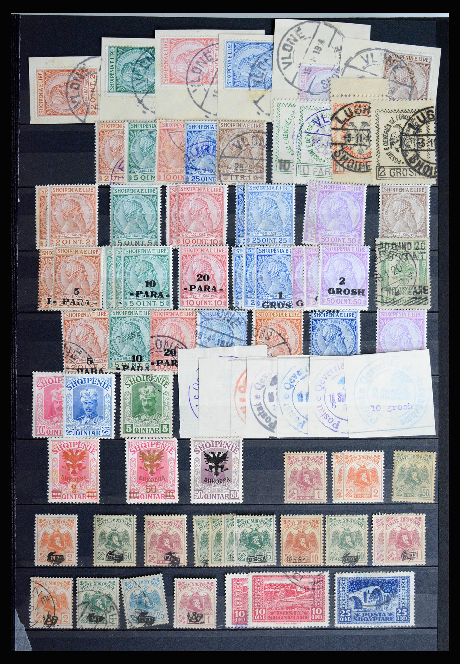 36824 001 - Postzegelverzameling 36824 Albanië 1913-2003.