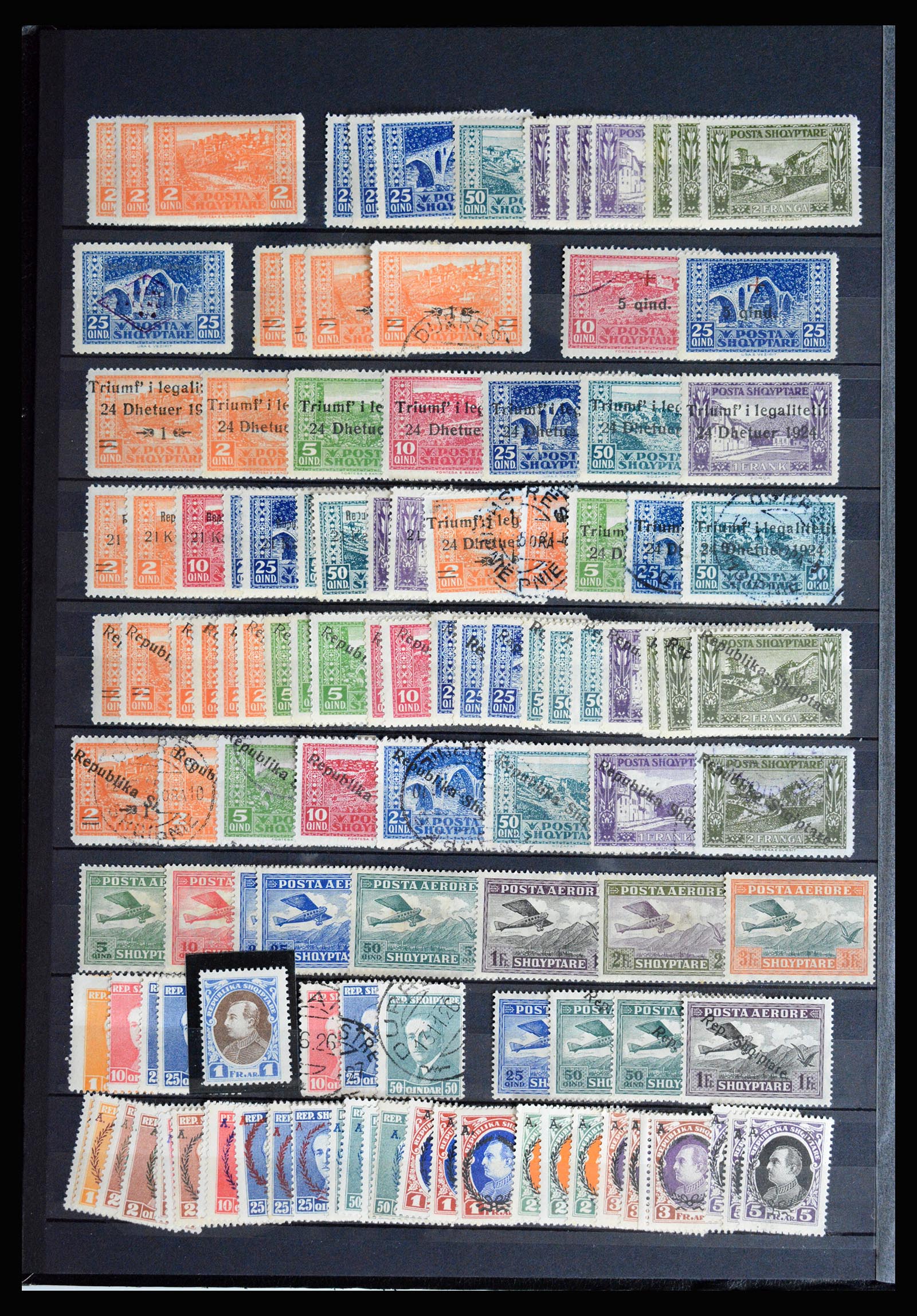 36824 002 - Postzegelverzameling 36824 Albanië 1913-2003.