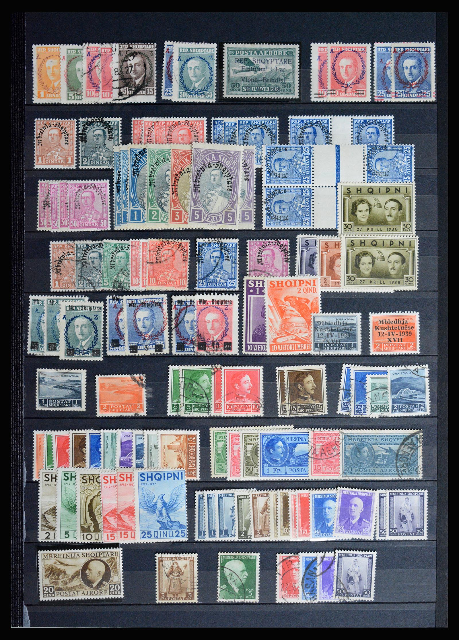 36824 003 - Postzegelverzameling 36824 Albanië 1913-2003.
