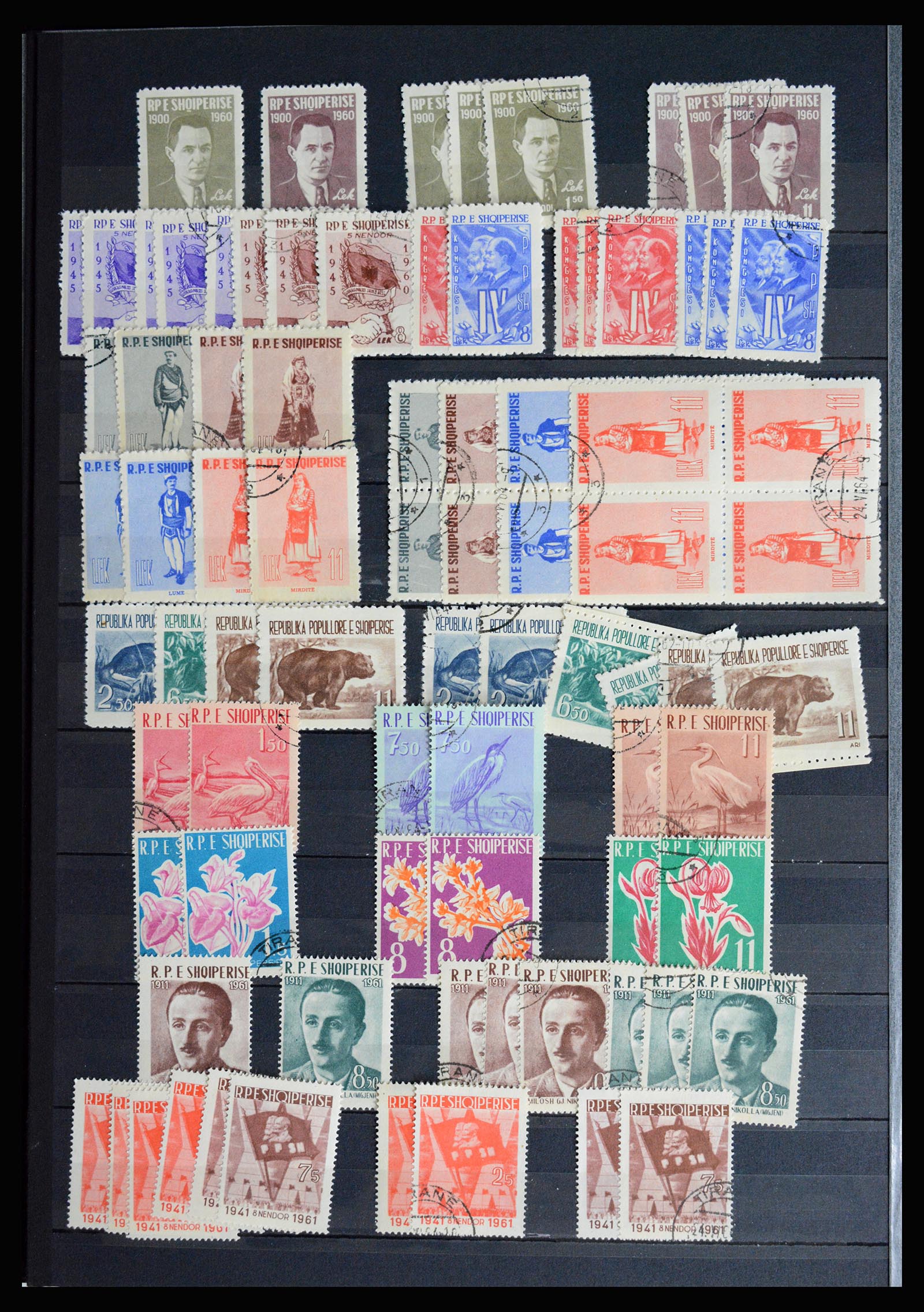 36824 008 - Postzegelverzameling 36824 Albanië 1913-2003.