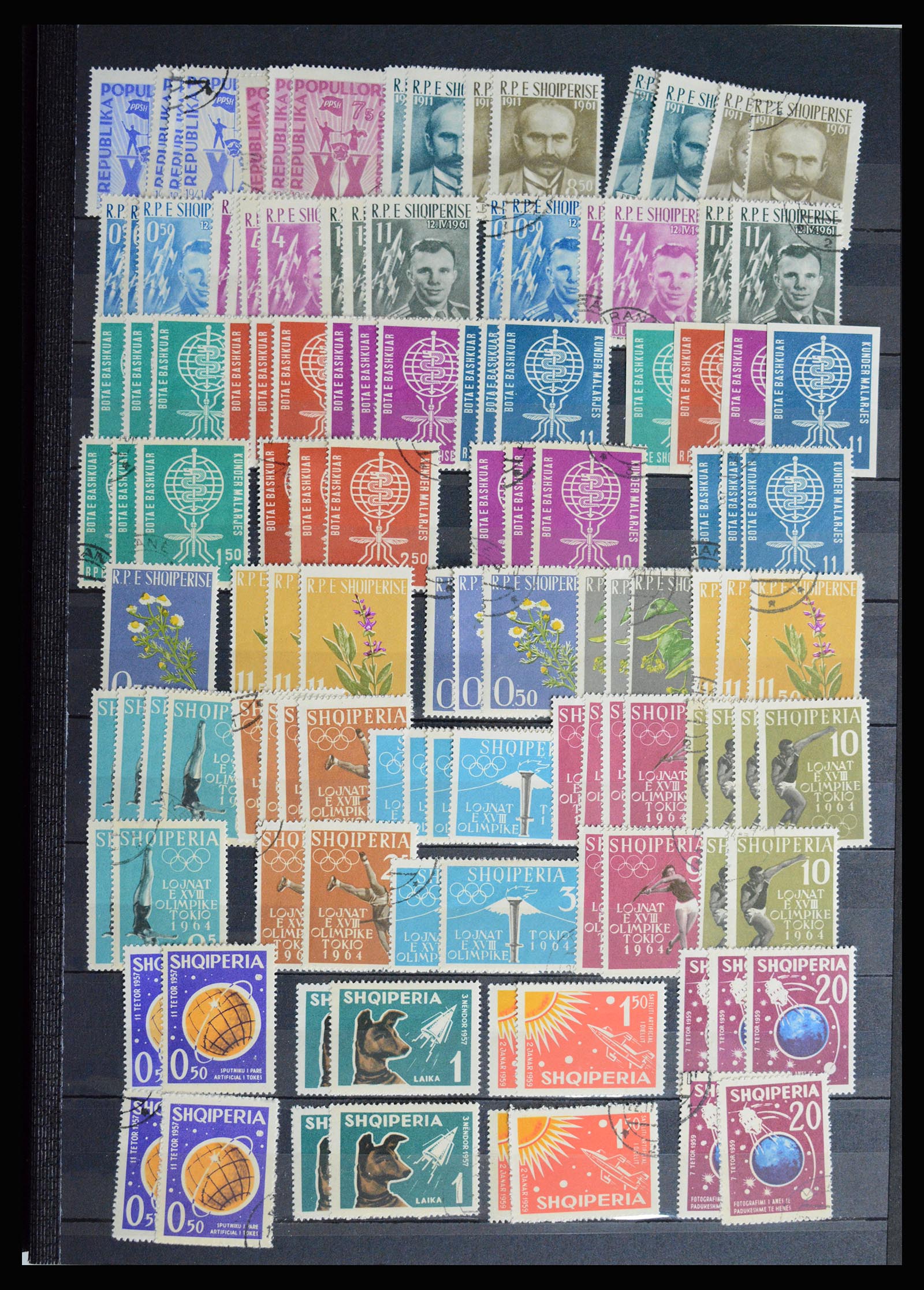 36824 009 - Postzegelverzameling 36824 Albanië 1913-2003.