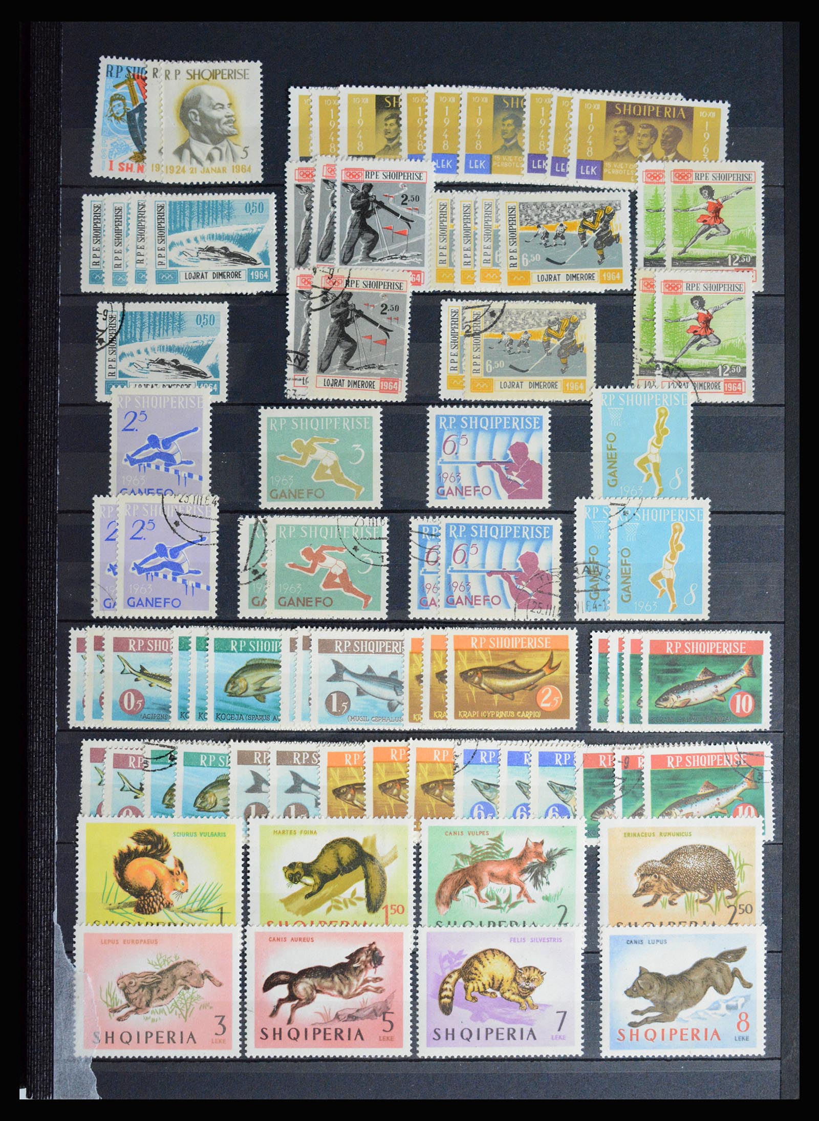 36824 013 - Postzegelverzameling 36824 Albanië 1913-2003.