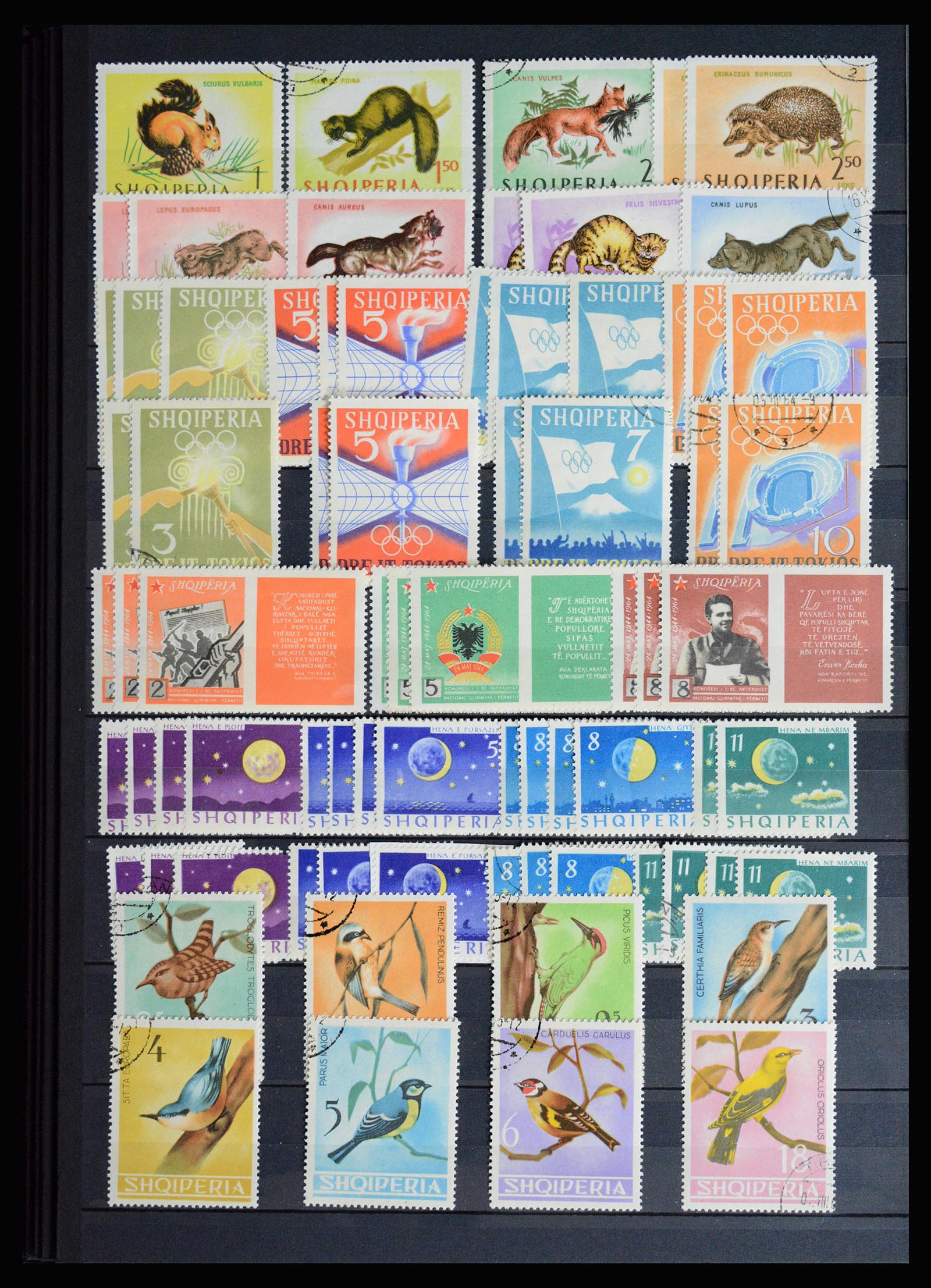 36824 014 - Postzegelverzameling 36824 Albanië 1913-2003.