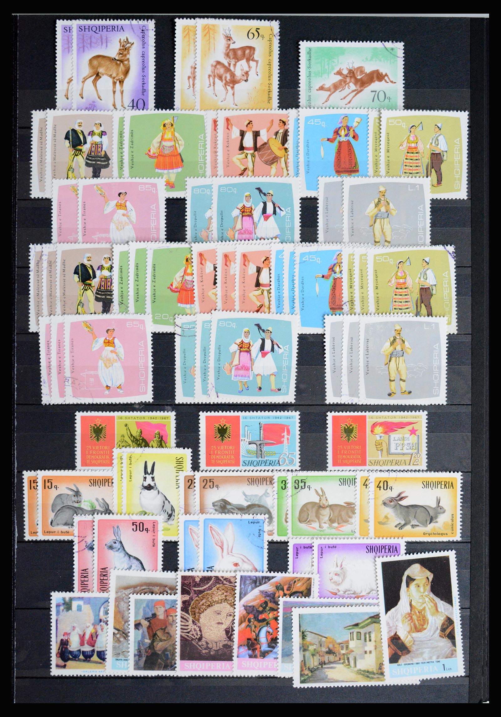 36824 027 - Postzegelverzameling 36824 Albanië 1913-2003.