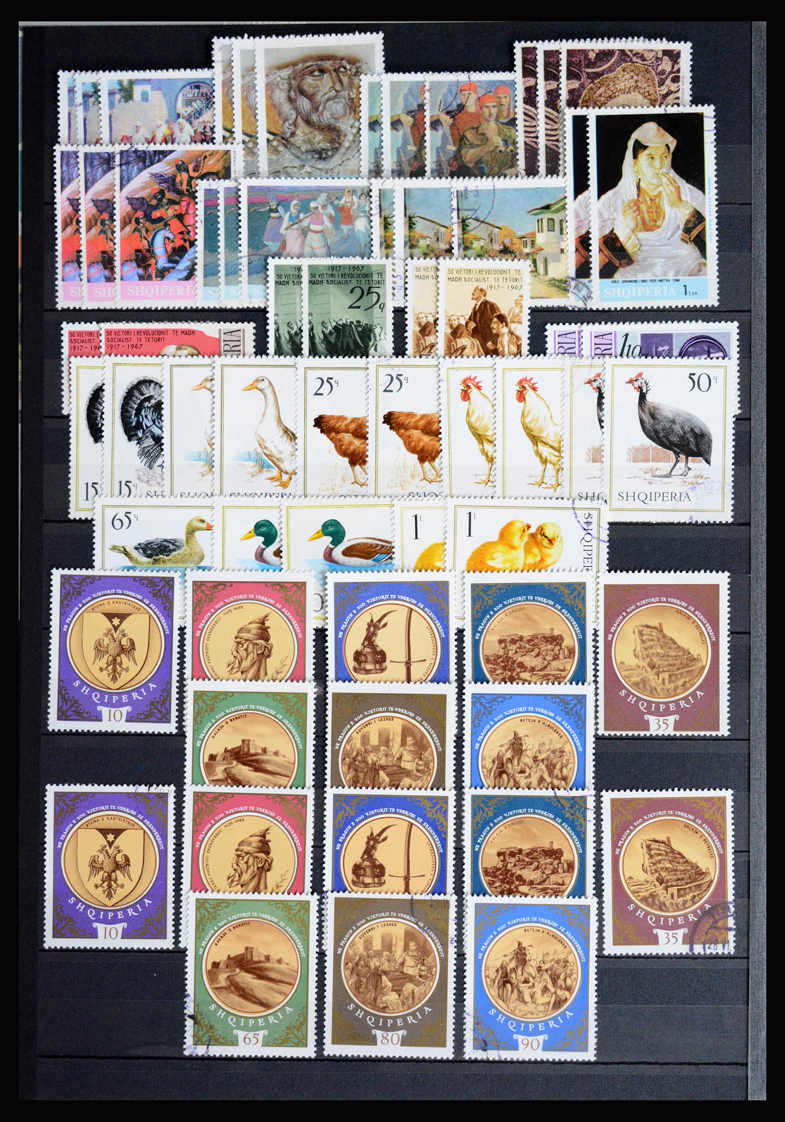 36824 028 - Postzegelverzameling 36824 Albanië 1913-2003.