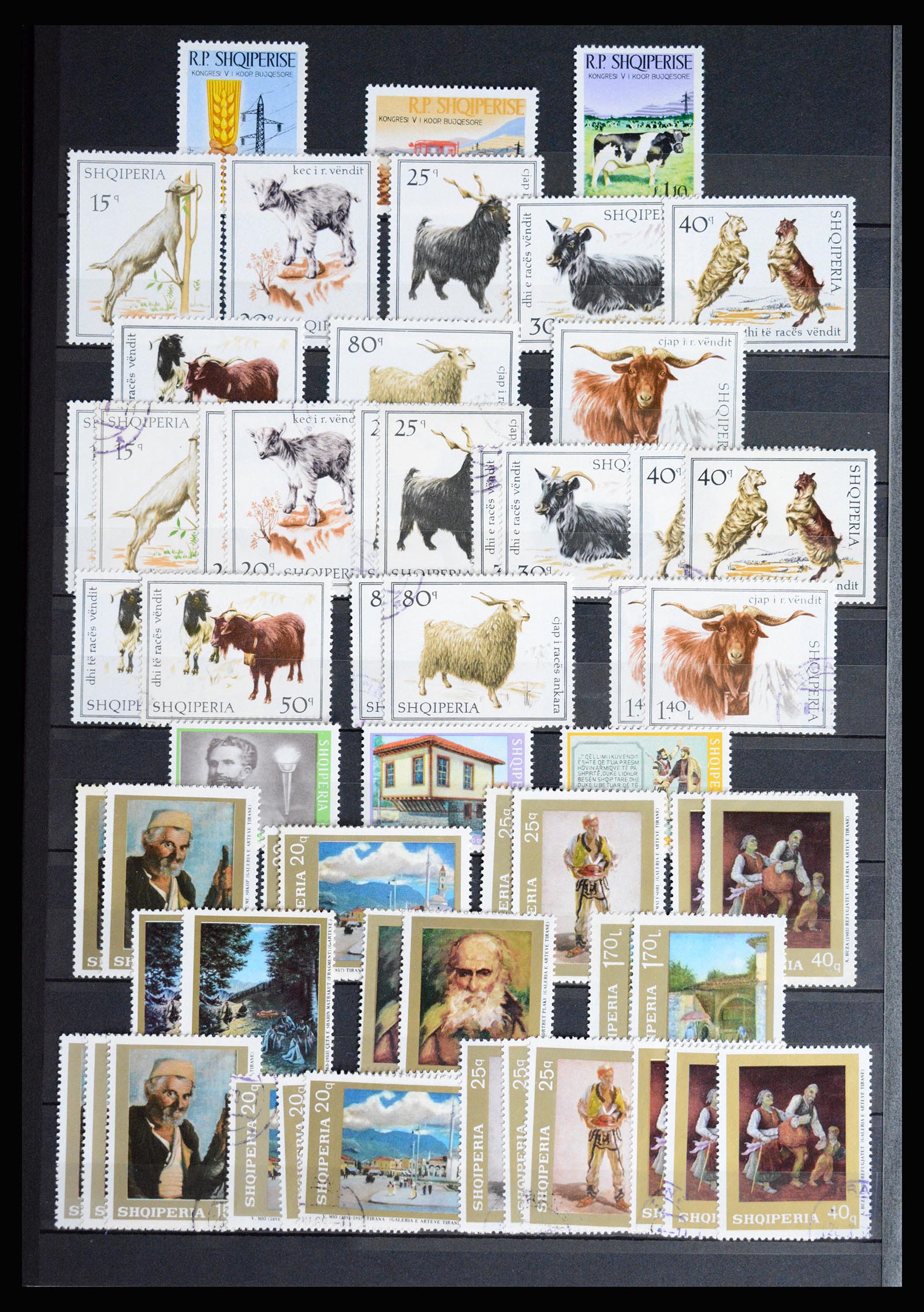 36824 030 - Postzegelverzameling 36824 Albanië 1913-2003.