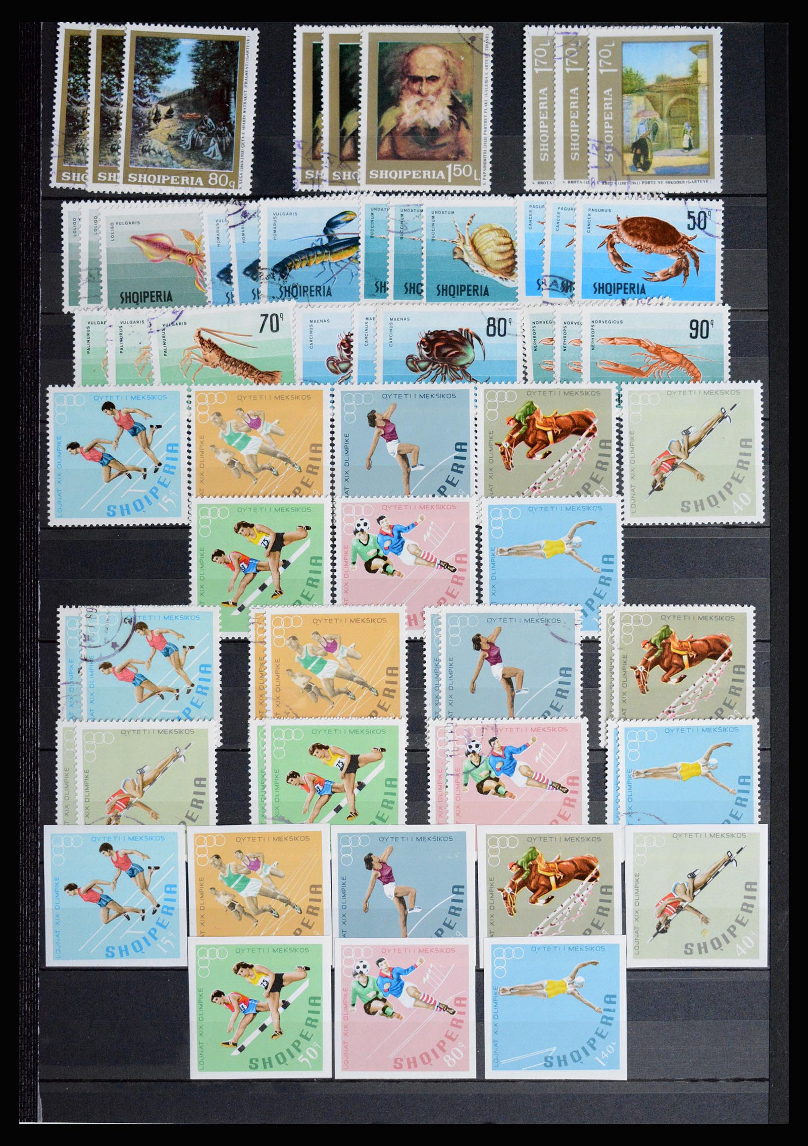 36824 031 - Postzegelverzameling 36824 Albanië 1913-2003.