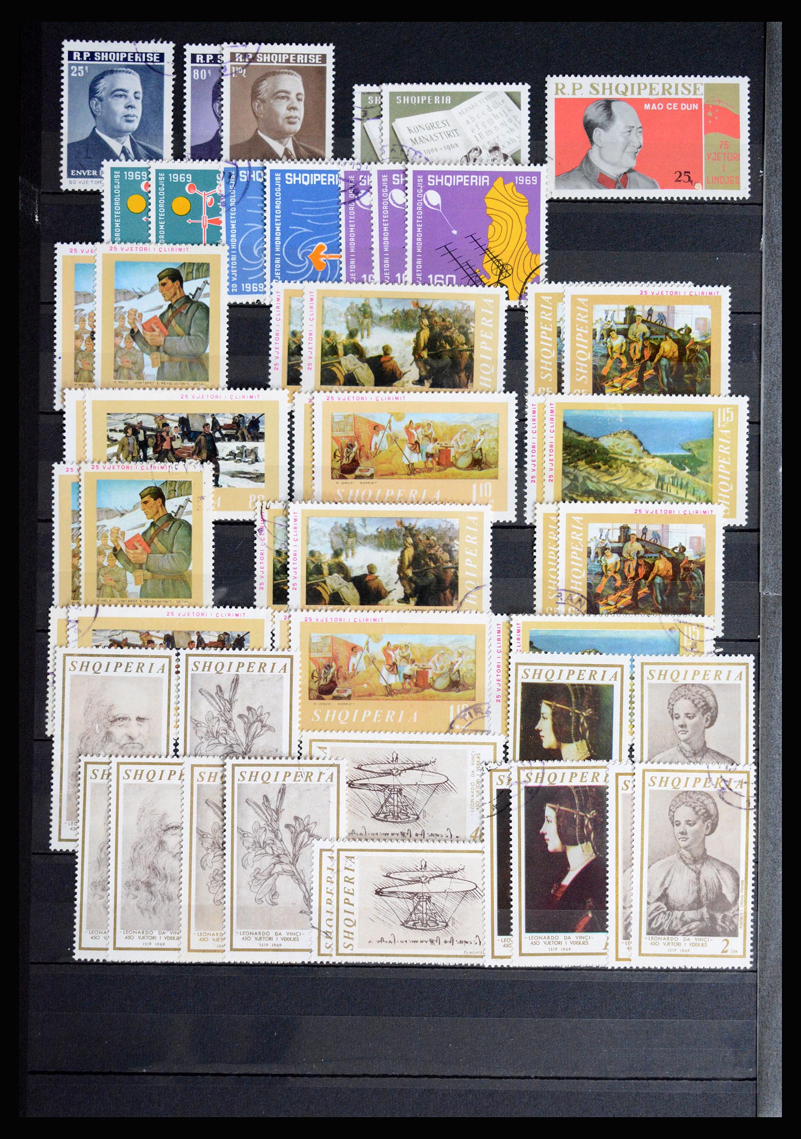 36824 032 - Postzegelverzameling 36824 Albanië 1913-2003.