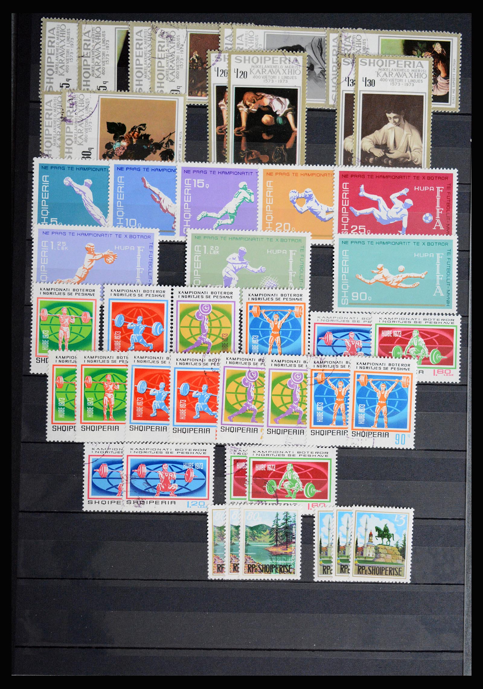 36824 042 - Postzegelverzameling 36824 Albanië 1913-2003.