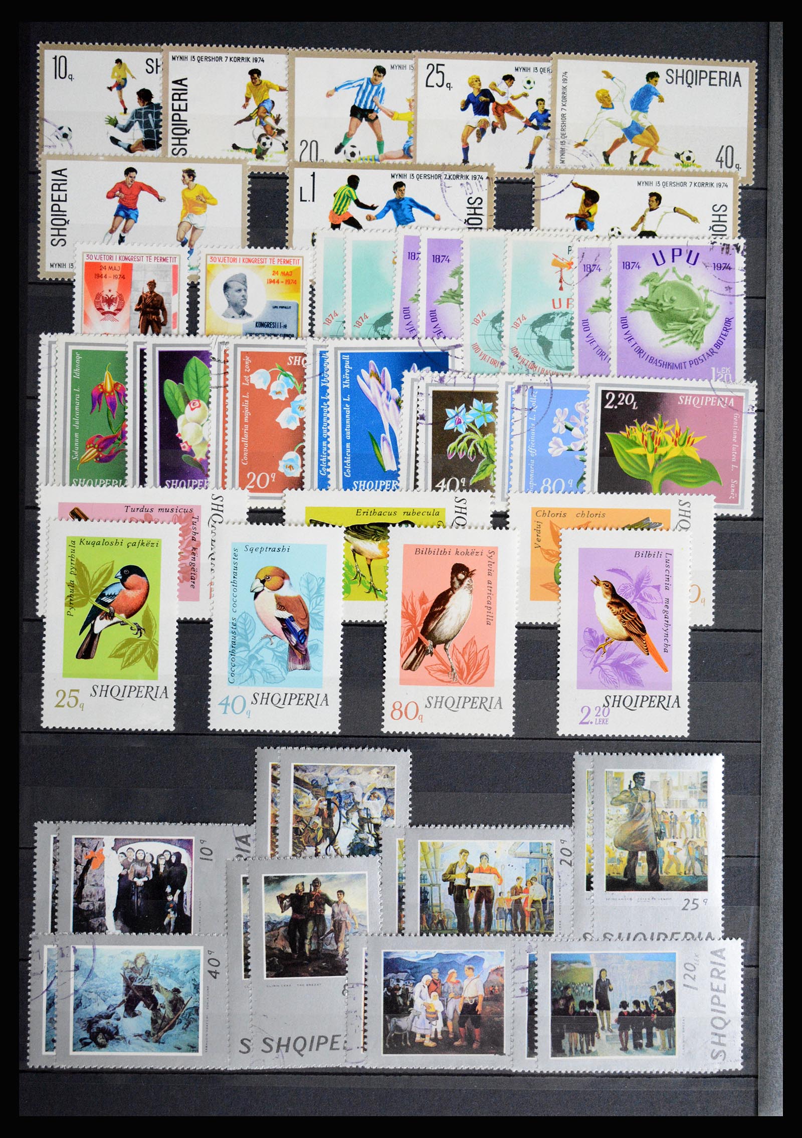 36824 044 - Postzegelverzameling 36824 Albanië 1913-2003.