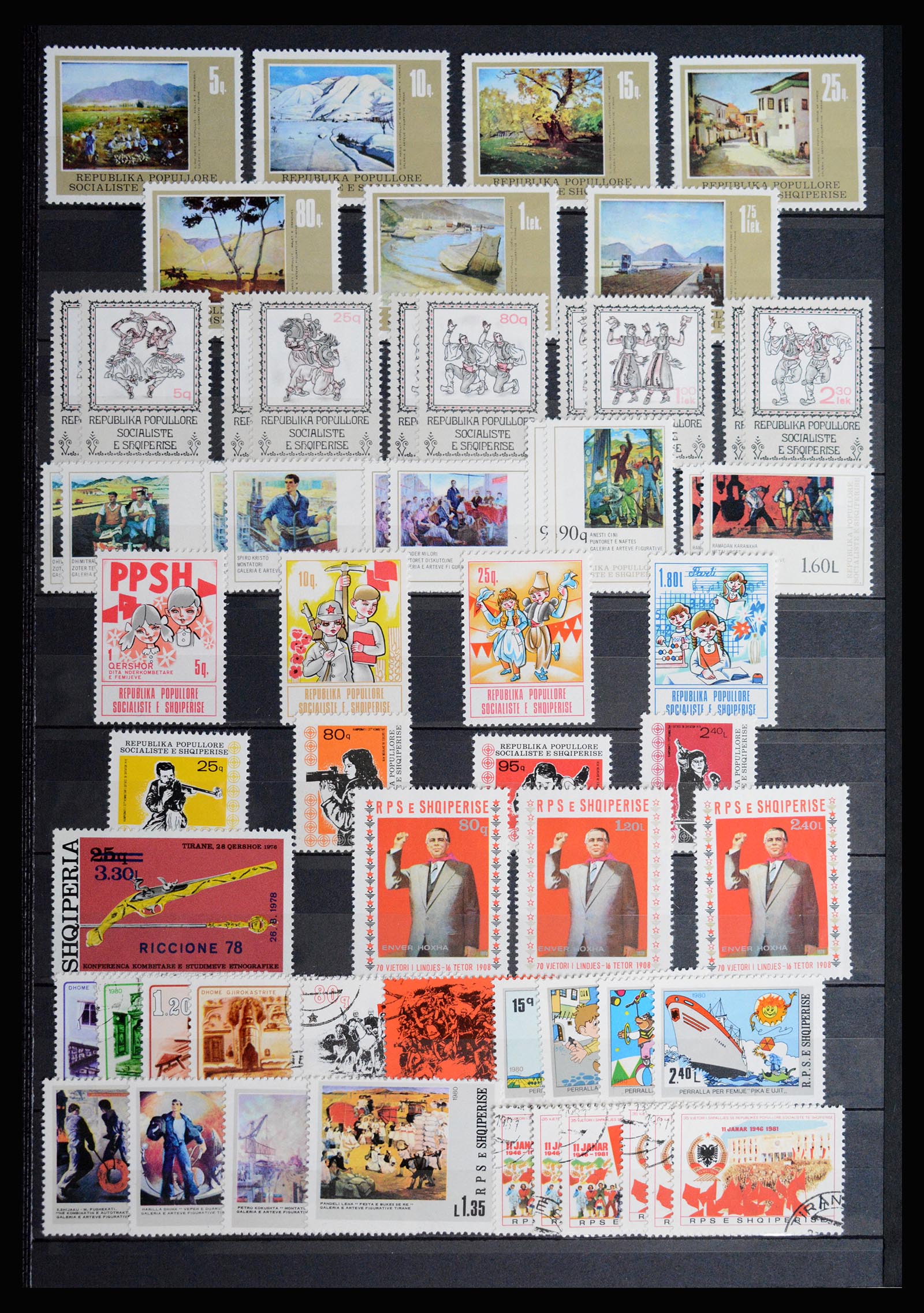 36824 051 - Postzegelverzameling 36824 Albanië 1913-2003.