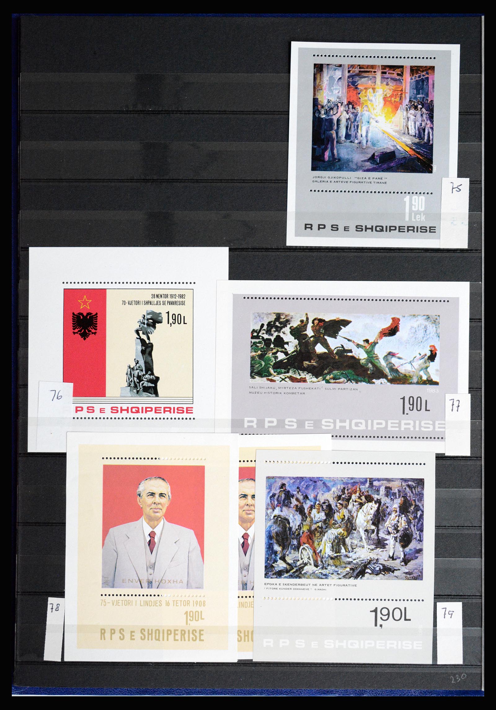 36824 067 - Postzegelverzameling 36824 Albanië 1913-2003.