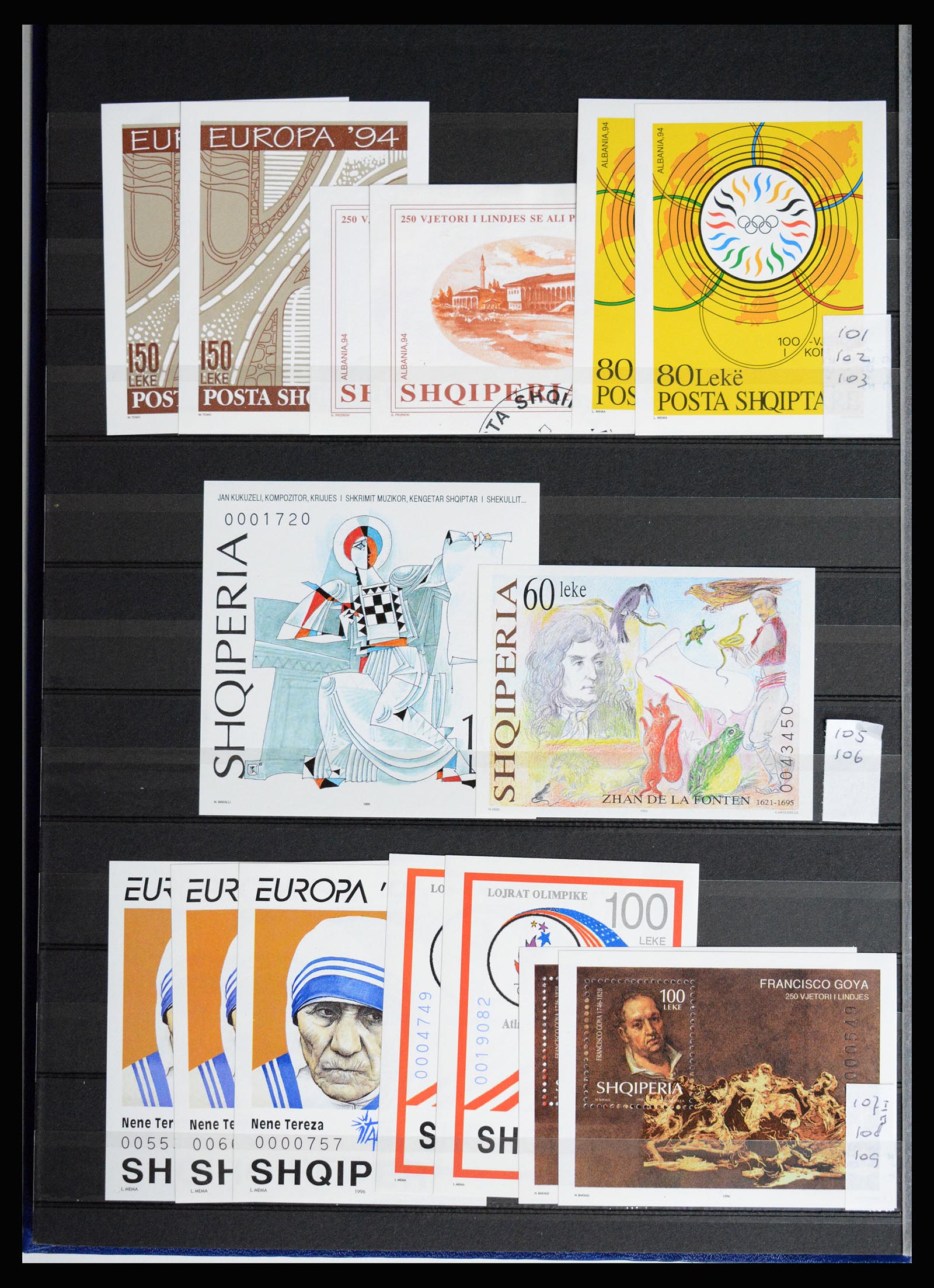 36824 071 - Postzegelverzameling 36824 Albanië 1913-2003.