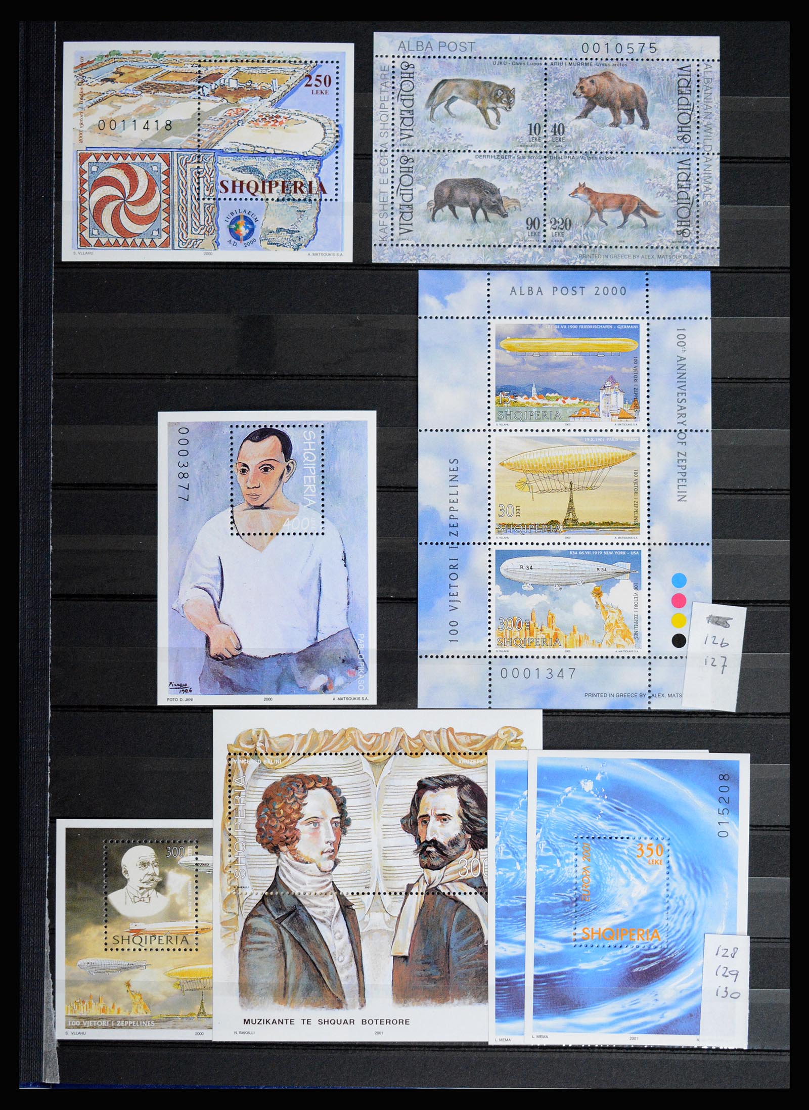 36824 074 - Postzegelverzameling 36824 Albanië 1913-2003.