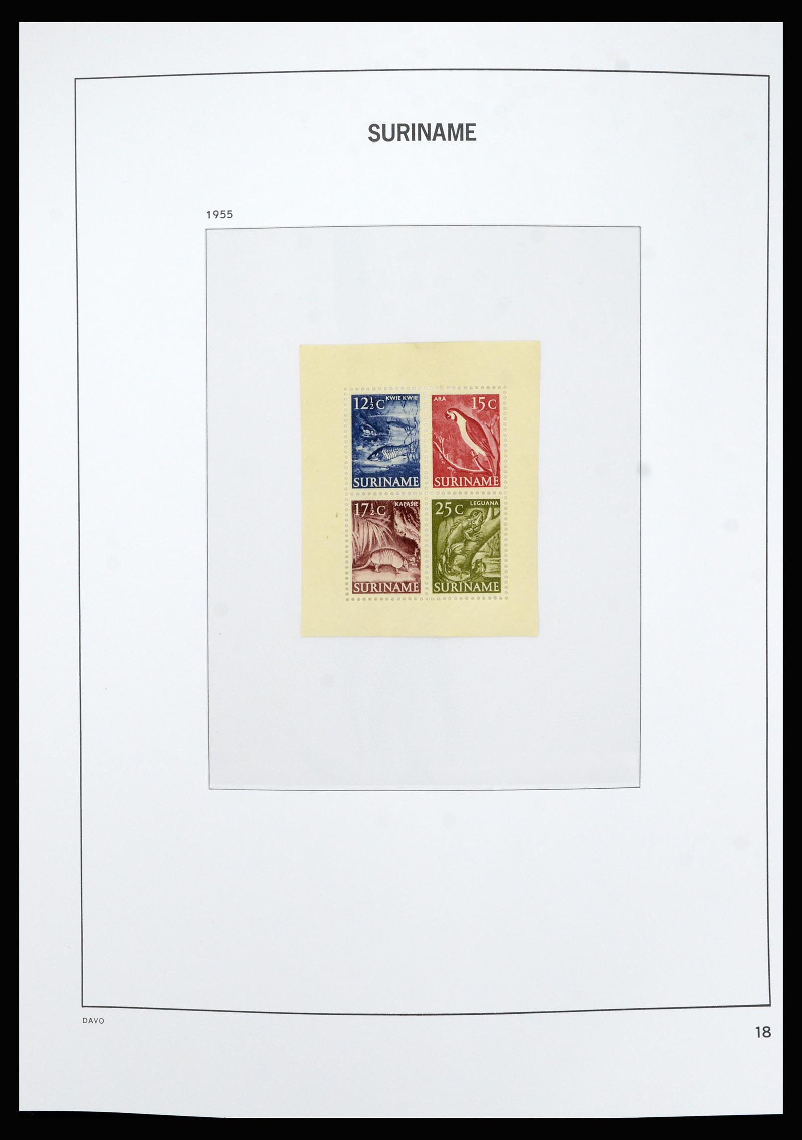 36827 018 - Postzegelverzameling 36827 Suriname 1873-1975.