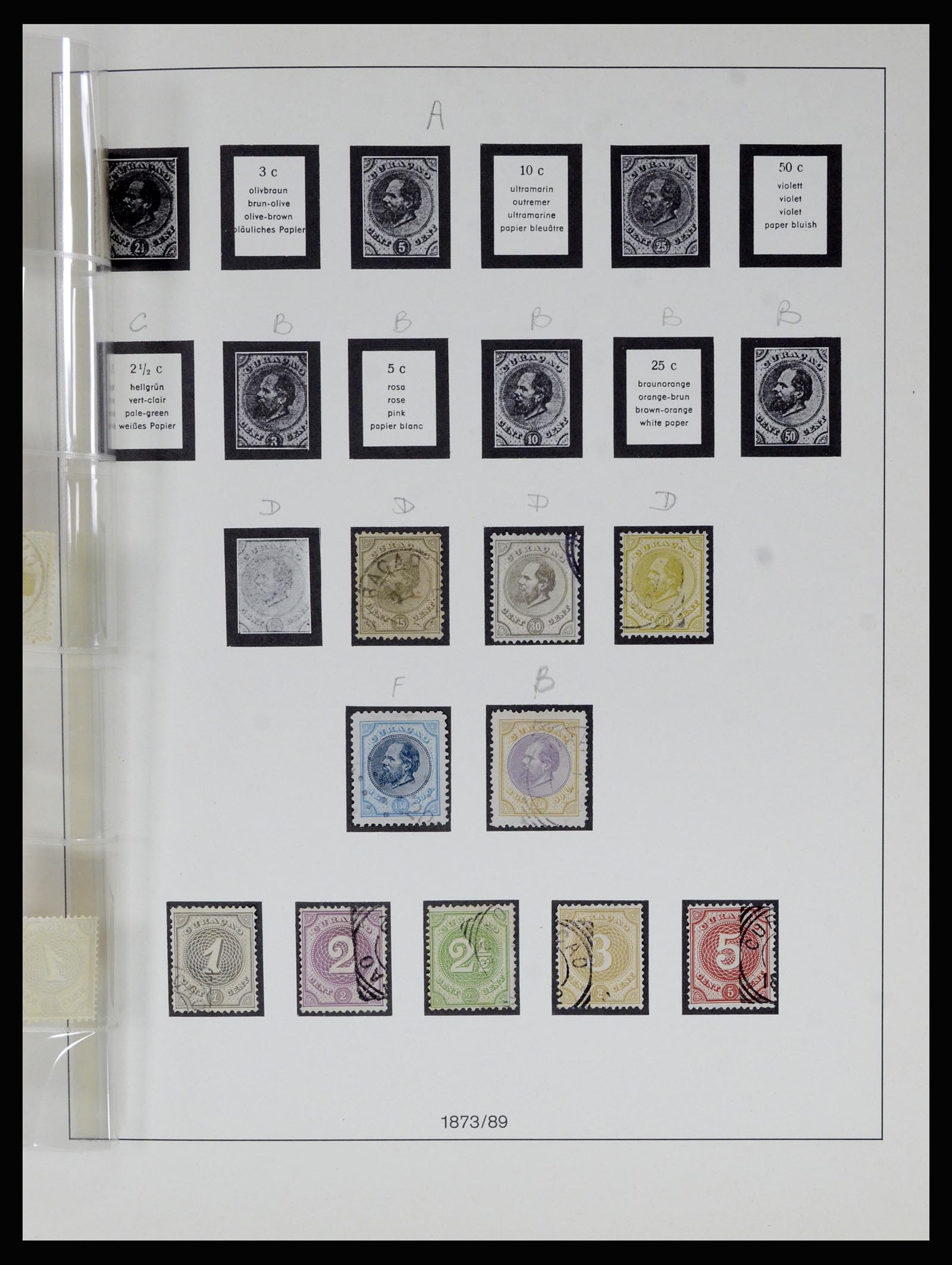36830 002 - Postzegelverzameling 36830 Curaçao en Nederlandse Antillen 1873-1995.
