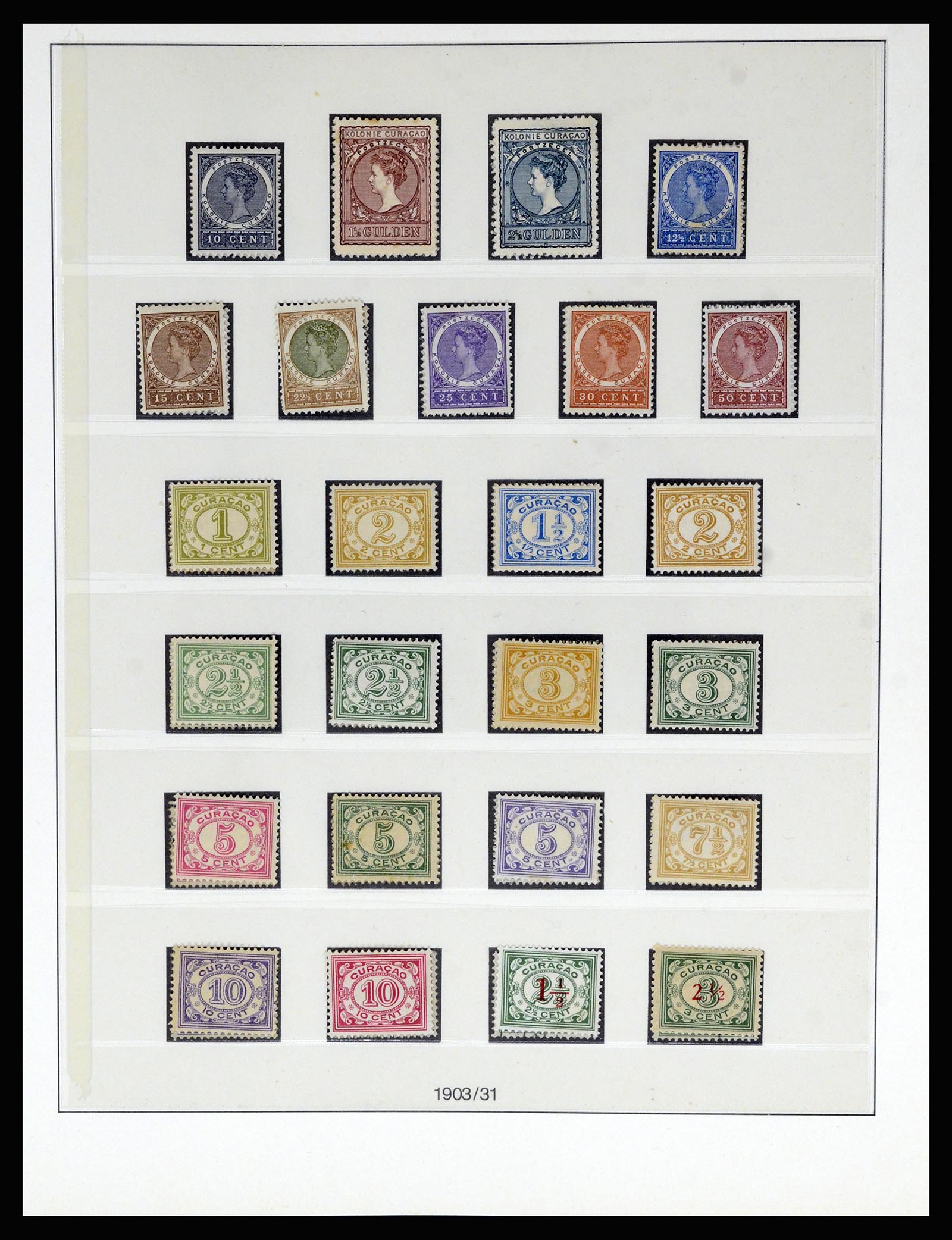 36830 006 - Postzegelverzameling 36830 Curaçao en Nederlandse Antillen 1873-1995.