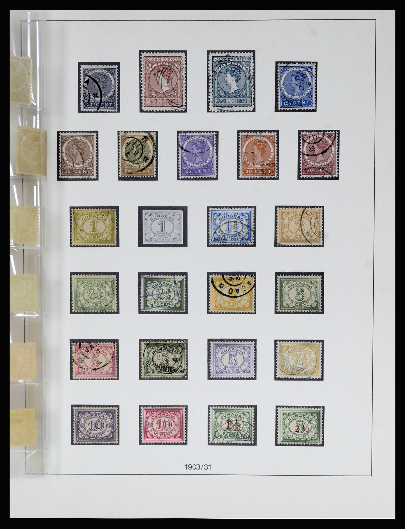 36830 007 - Postzegelverzameling 36830 Curaçao en Nederlandse Antillen 1873-1995.