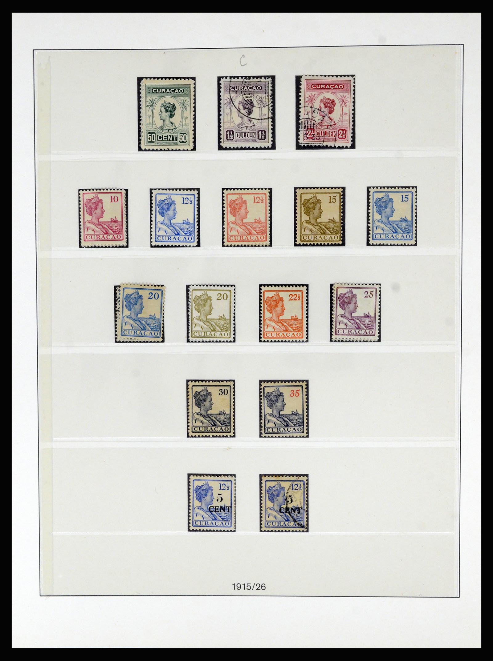 36830 010 - Postzegelverzameling 36830 Curaçao en Nederlandse Antillen 1873-1995.