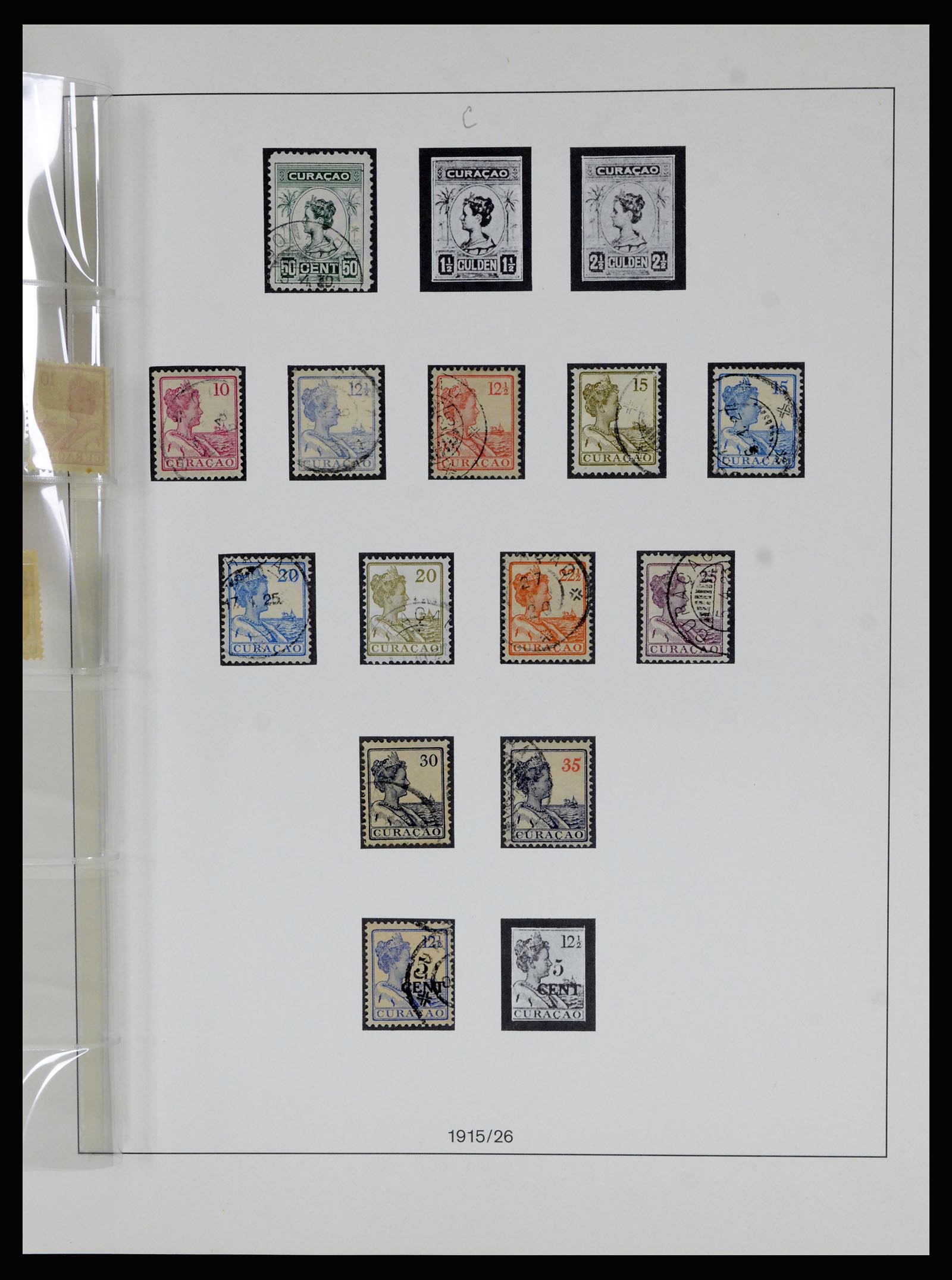 36830 011 - Postzegelverzameling 36830 Curaçao en Nederlandse Antillen 1873-1995.