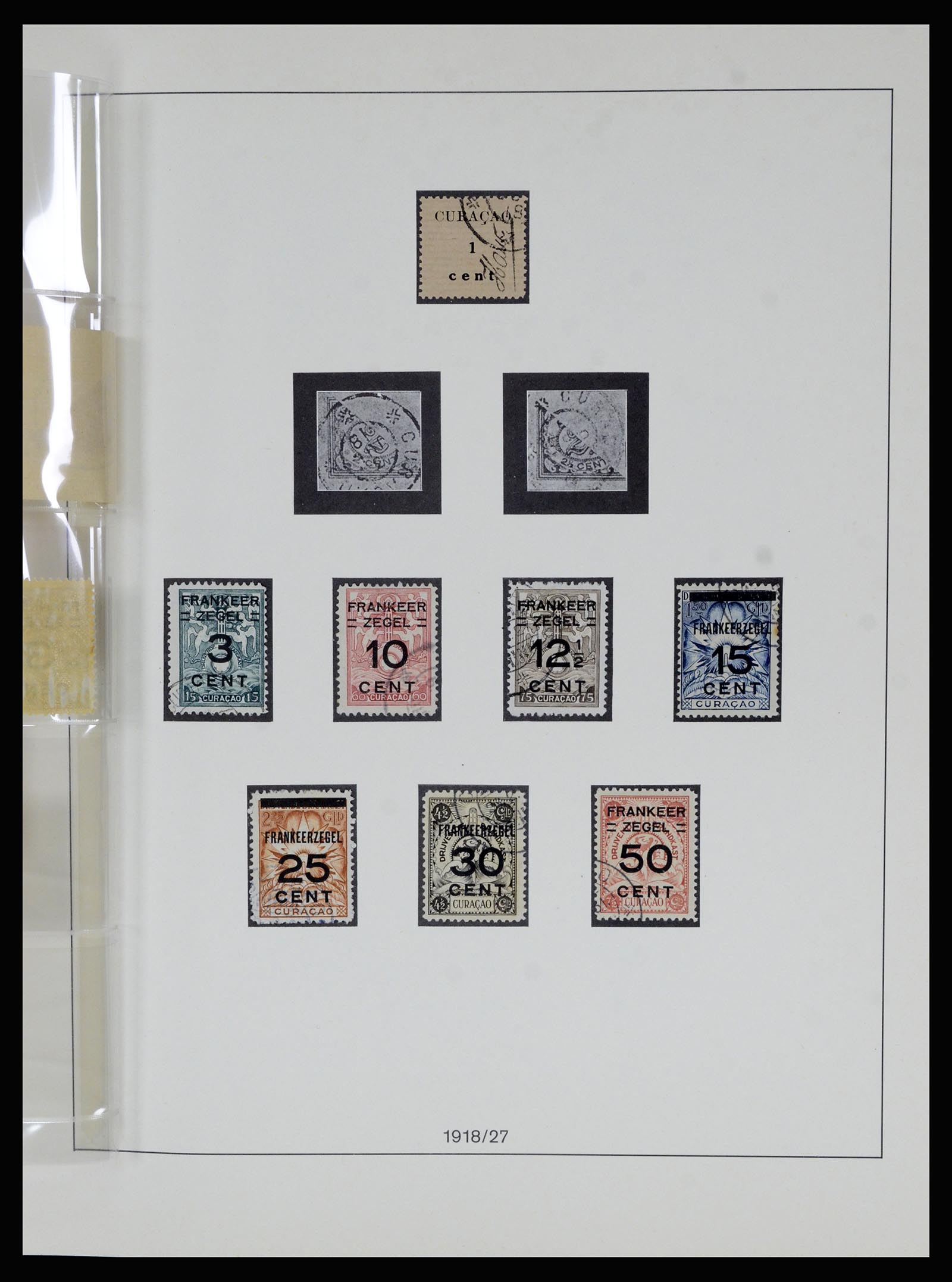 36830 013 - Postzegelverzameling 36830 Curaçao en Nederlandse Antillen 1873-1995.