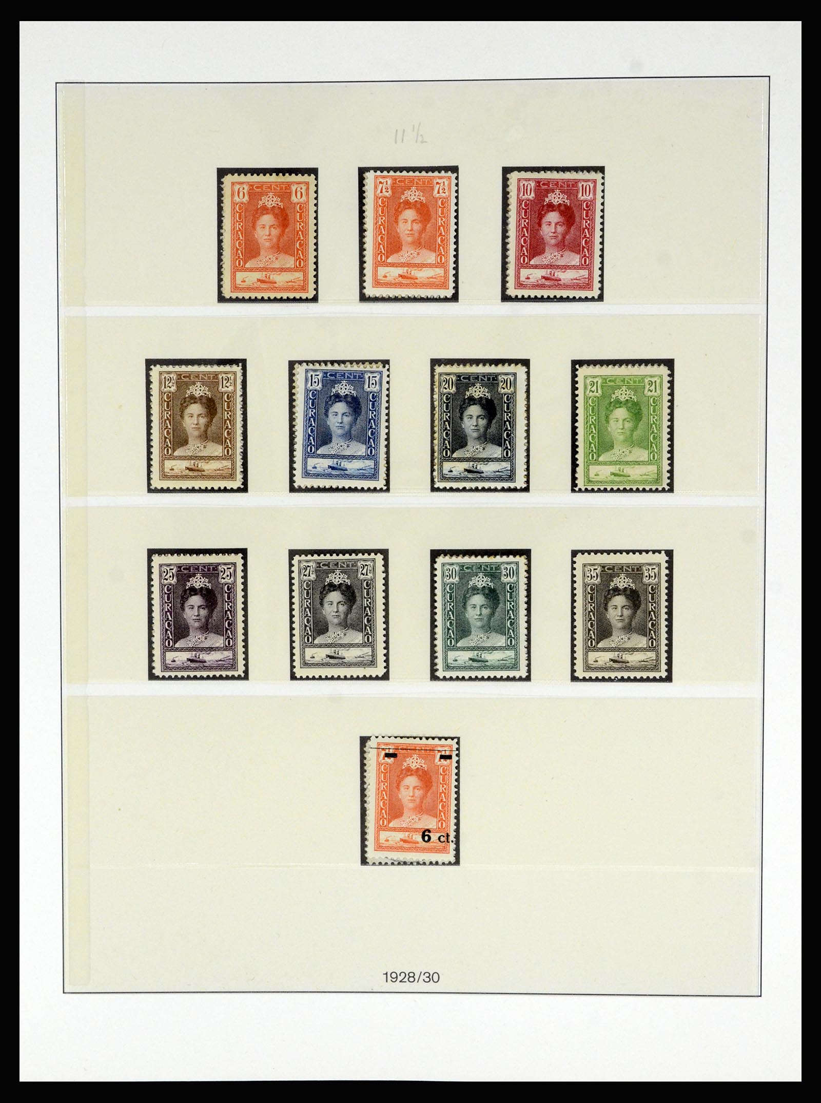36830 016 - Postzegelverzameling 36830 Curaçao en Nederlandse Antillen 1873-1995.
