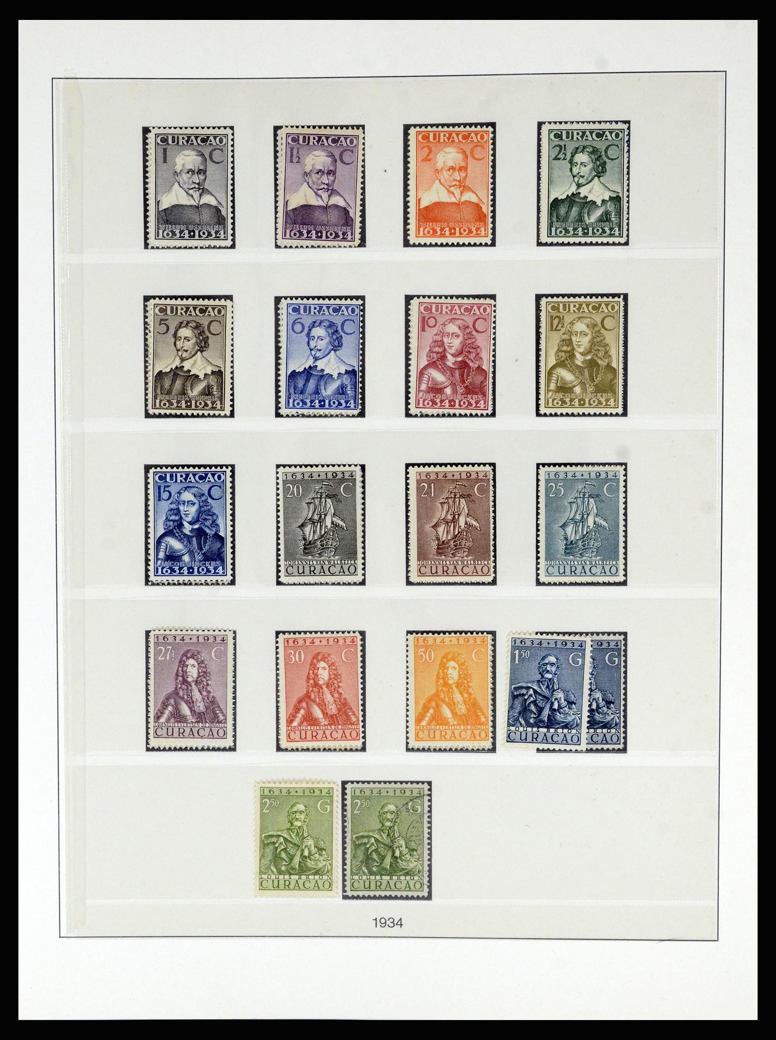 36830 018 - Stamp collection 36830 Curaçao and Netherlands Antilles 1873-1995.