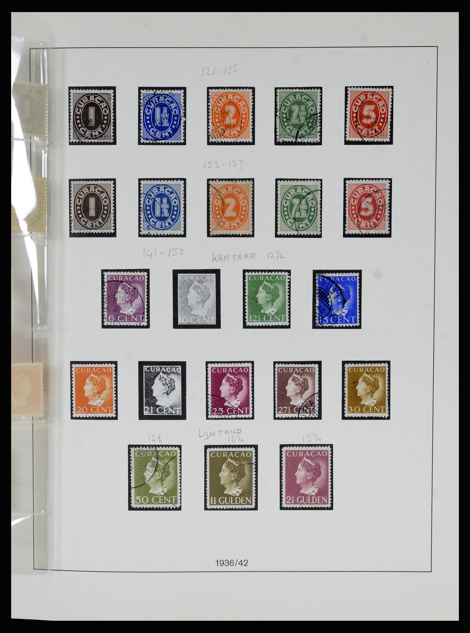 36830 021 - Postzegelverzameling 36830 Curaçao en Nederlandse Antillen 1873-1995.